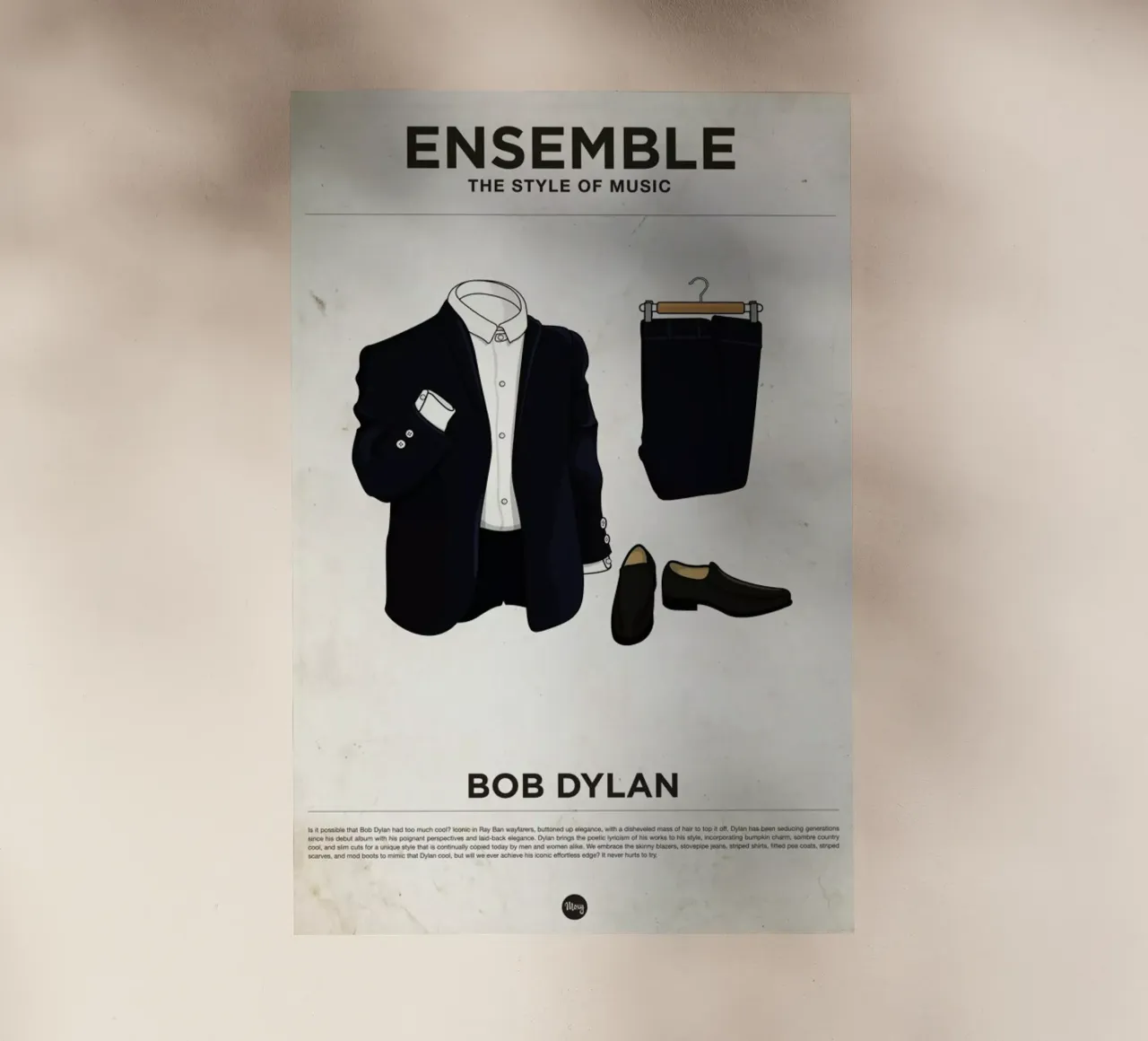 Ensemble Bob Dylan pellicola backlit da Moxy Creative House