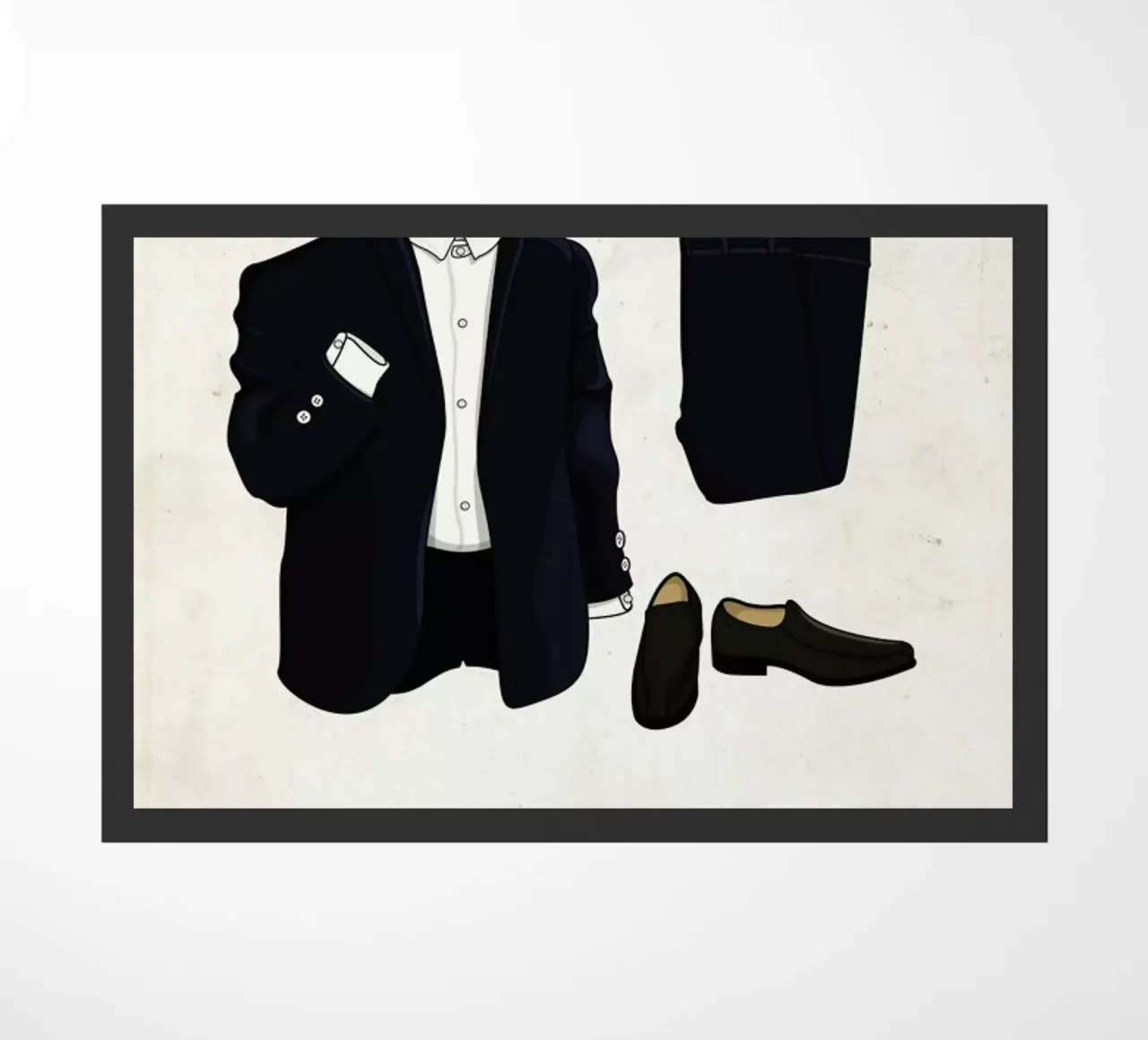 Ensemble Bob Dylan doormat by Moxy Creative House