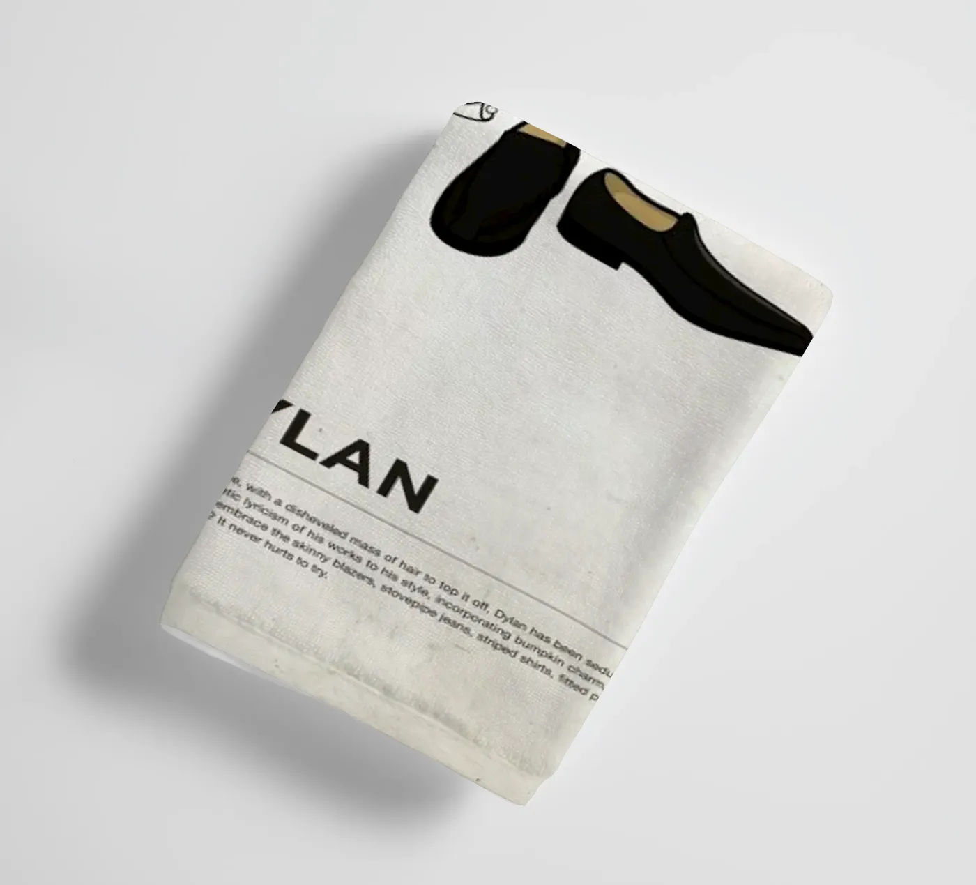 Ensemble Bob Dylan towel by Moxy Creative House