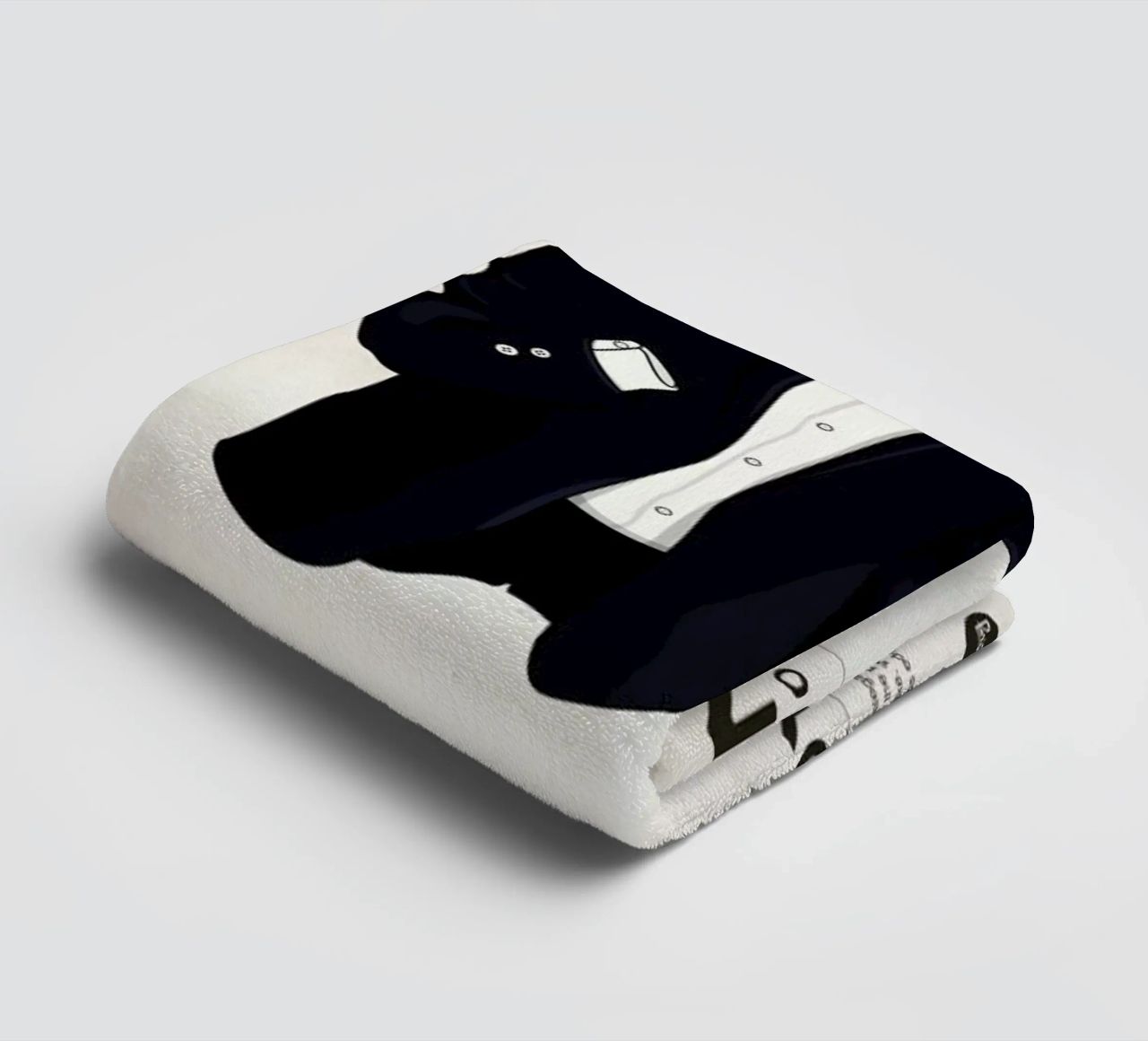 Ensemble Bob Dylan asciugamano da bagno da Moxy Creative House
