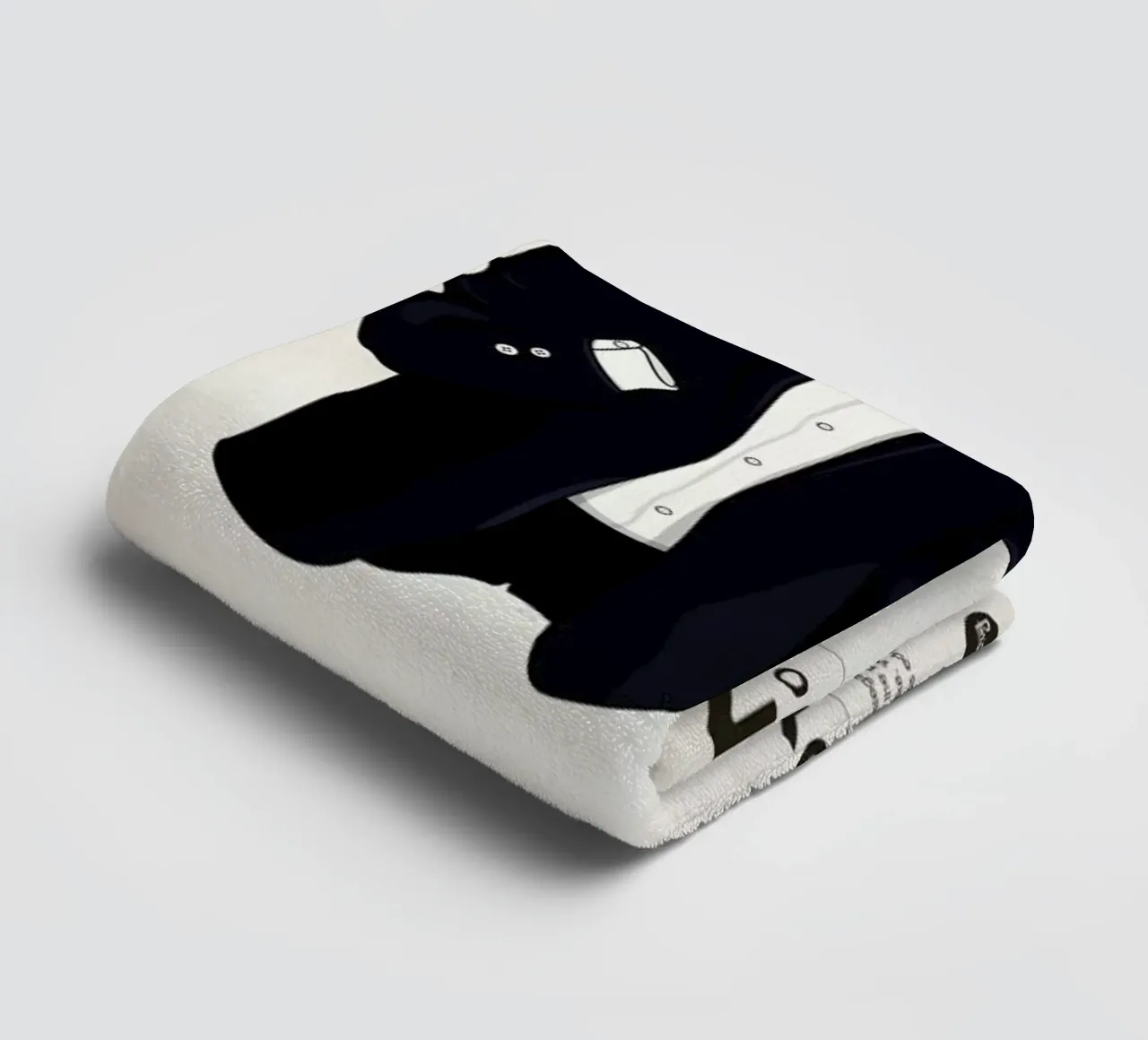 Ensemble Bob Dylan towel by Moxy Creative House