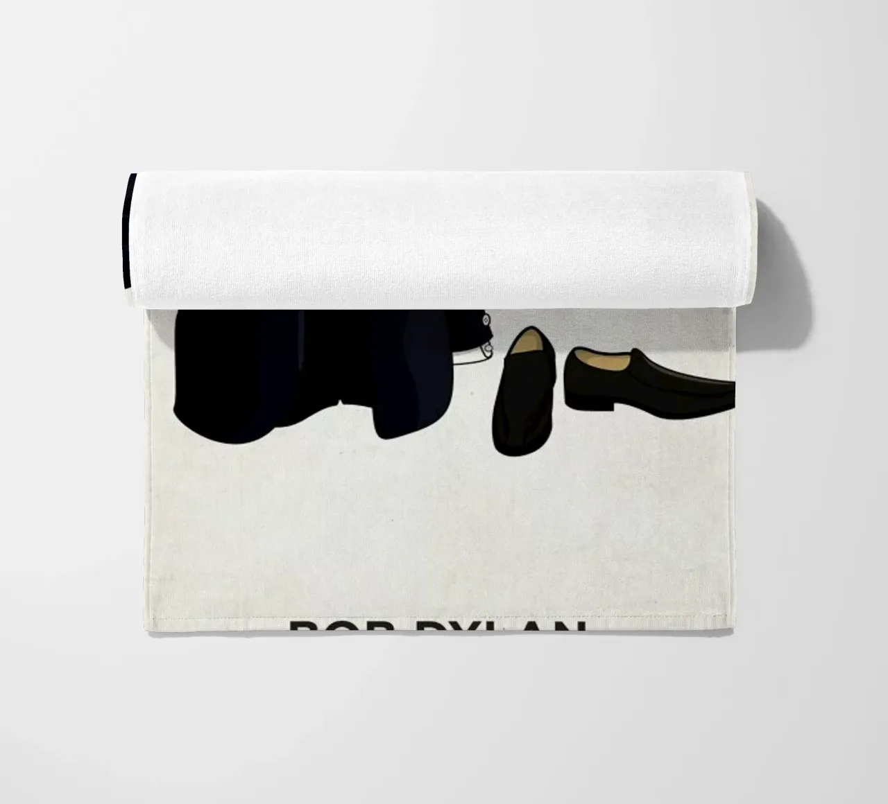 Ensemble Bob Dylan strandhanddoek van Moxy Creative House