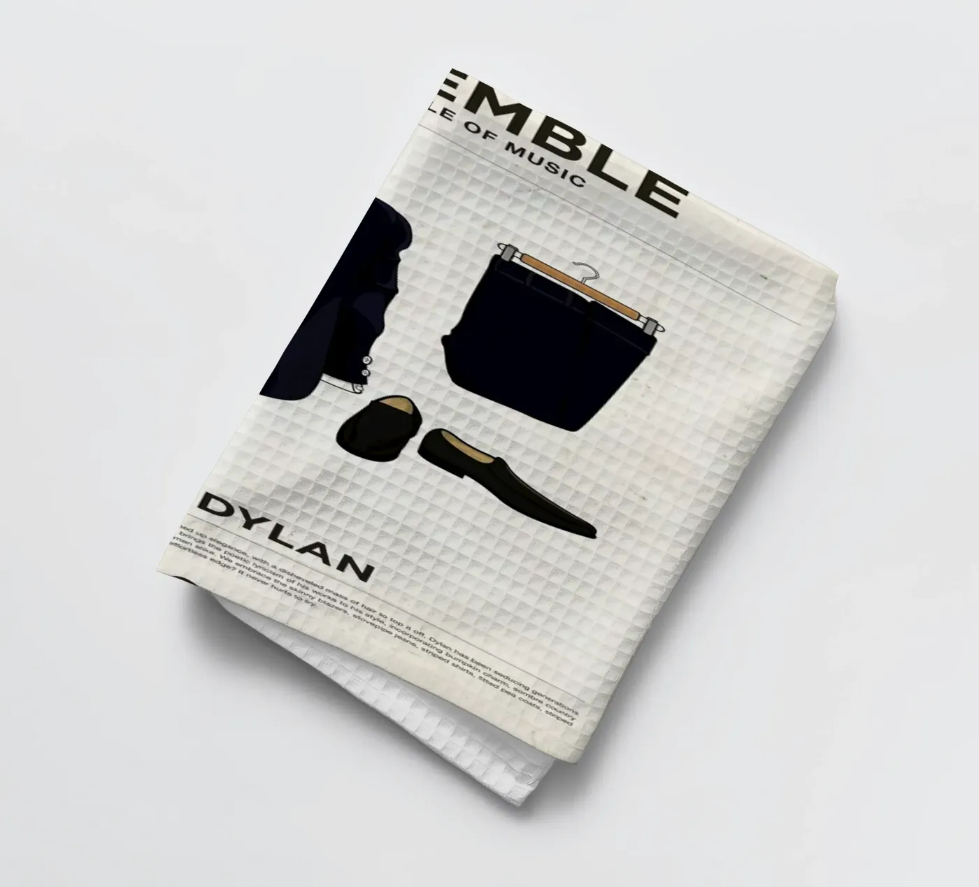 Ensemble Bob Dylan torchon de Moxy Creative House