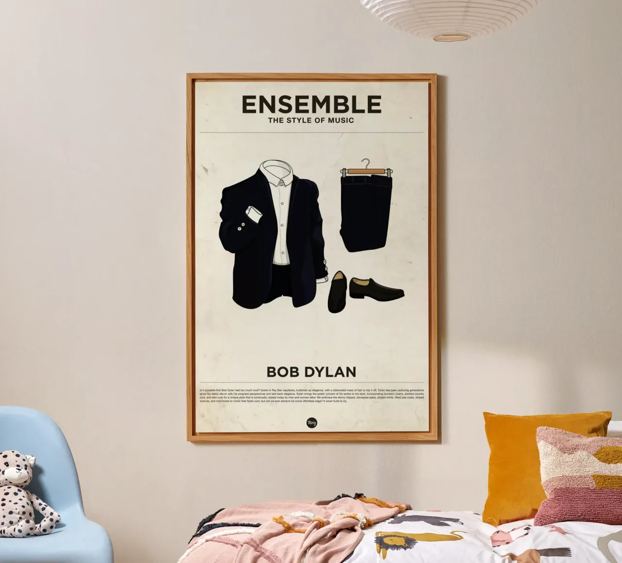 Ensemble Bob Dylan alluminio dibond da Moxy Creative House