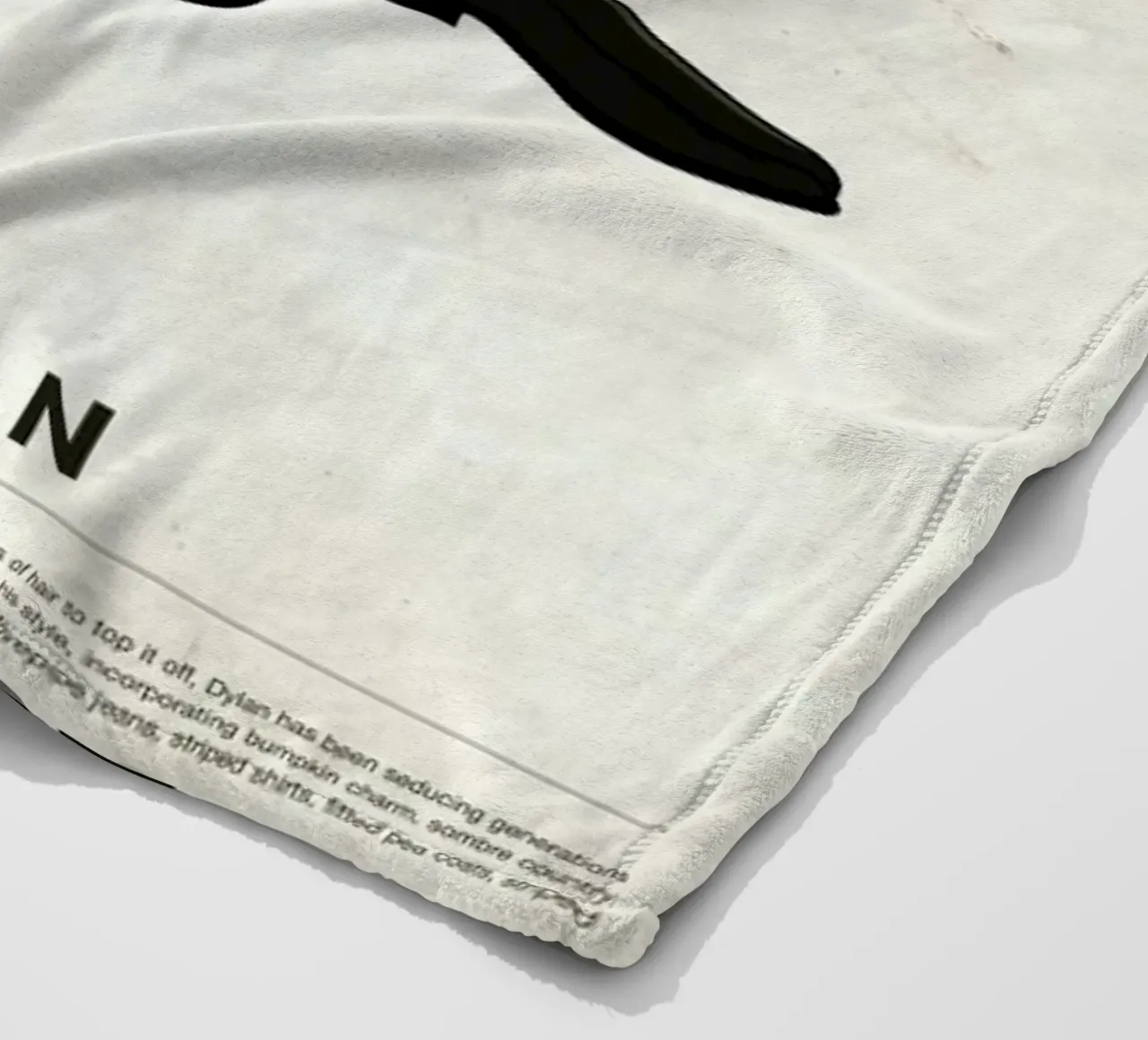 Ensemble Bob Dylan coperta in pile da Moxy Creative House