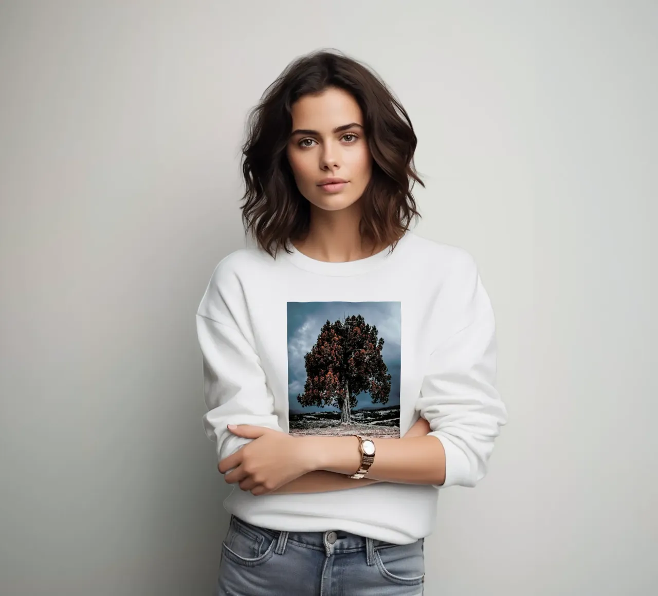 The Red Giant Tree felpa da Pale Grain