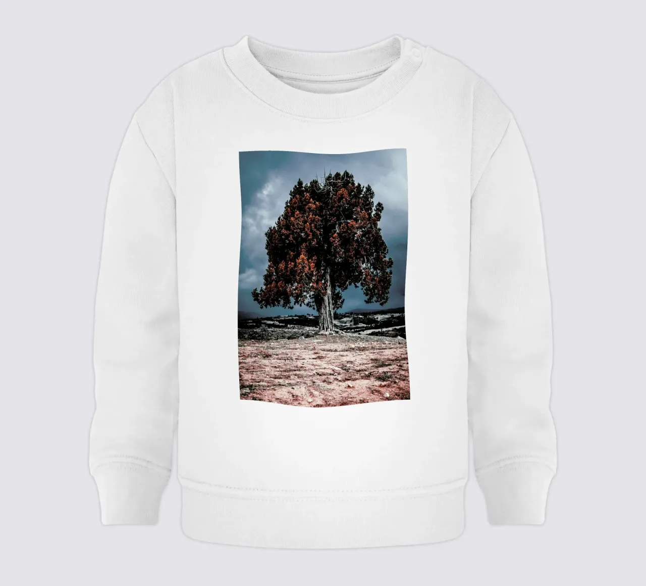 The Red Giant Tree felpa neonato da Pale Grain