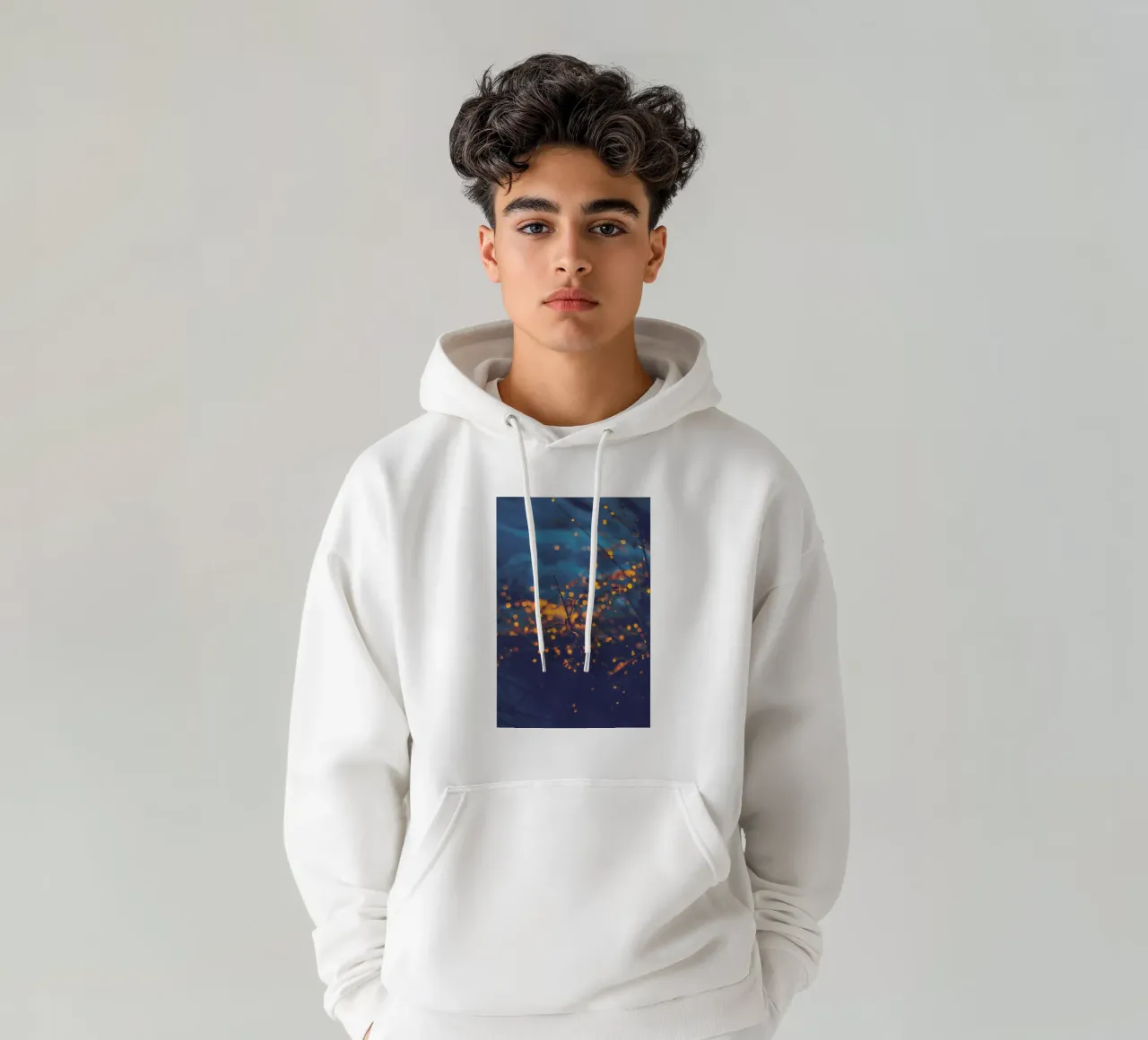 The Particles felpa con cappuccio da Pale Grain