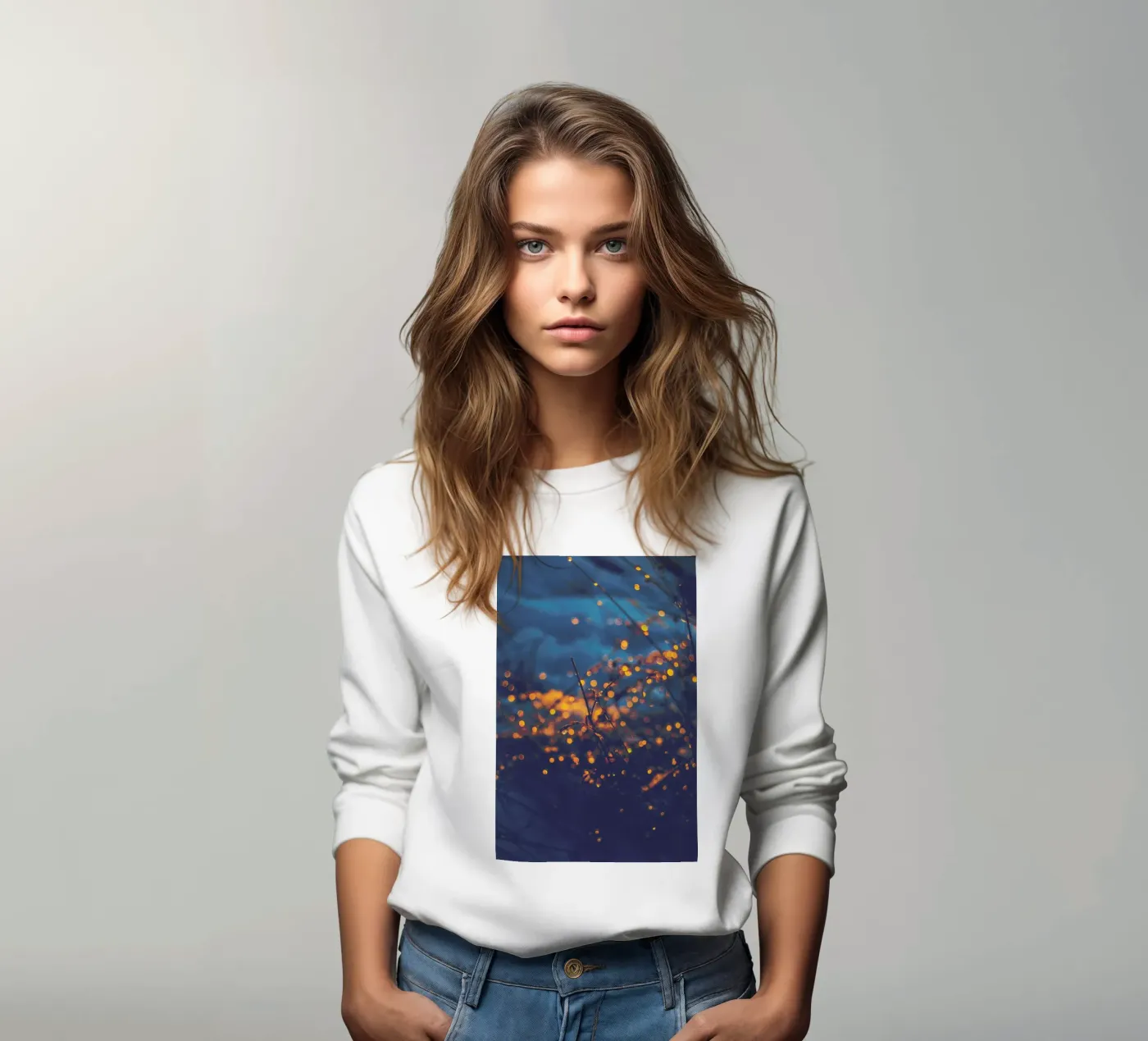 The Particles felpa da Pale Grain