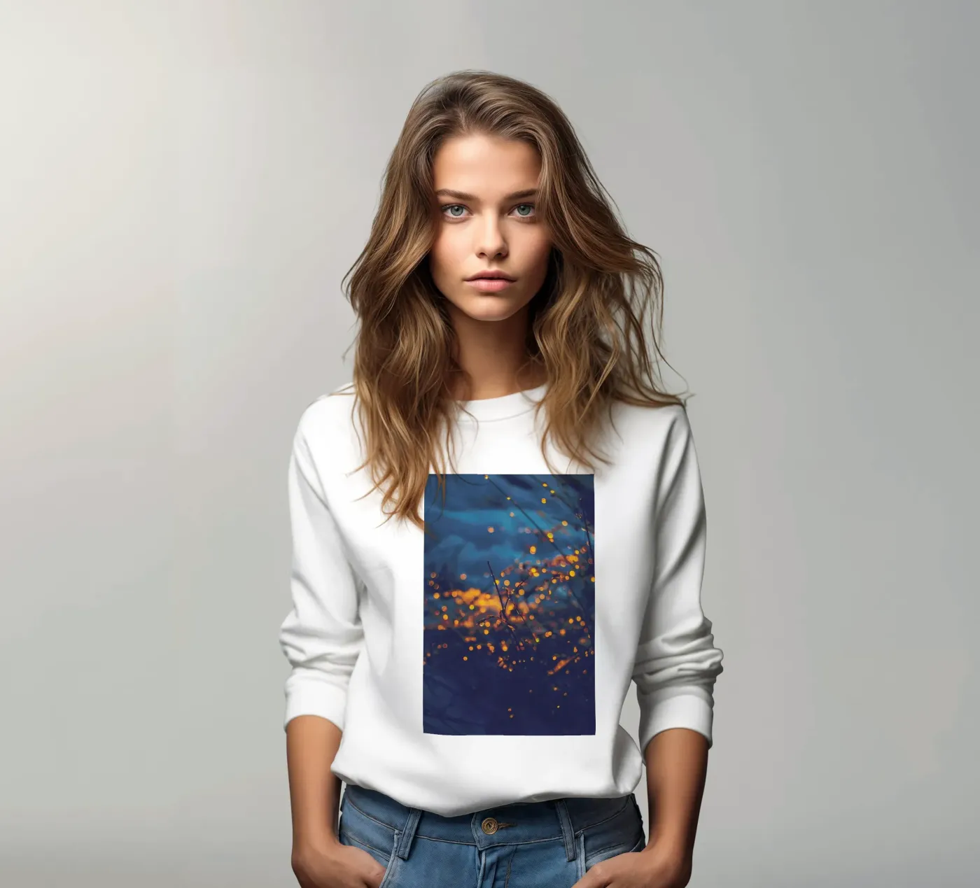 The Particles felpa da Pale Grain