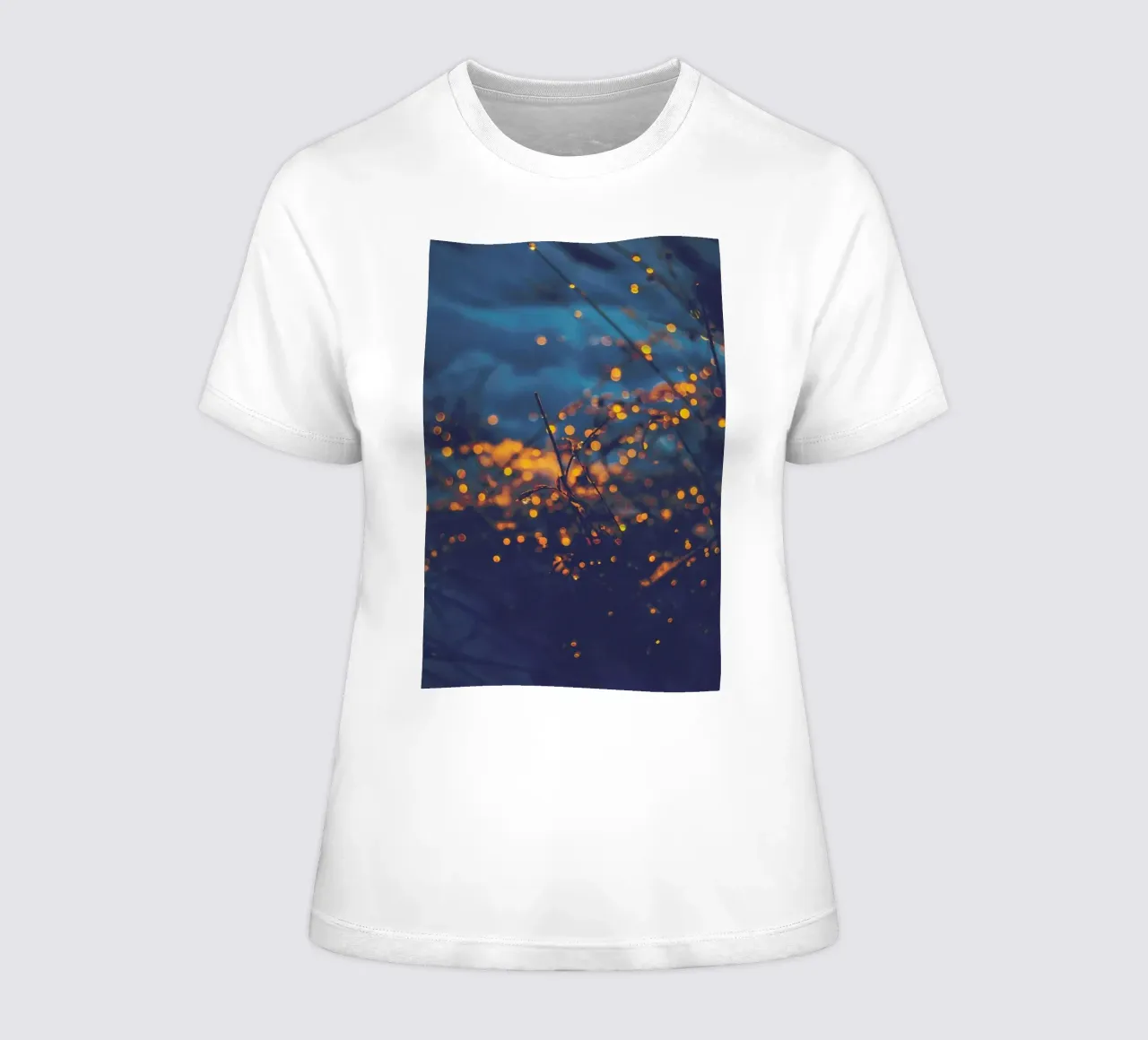 The Particles t-shirt da donna da Pale Grain