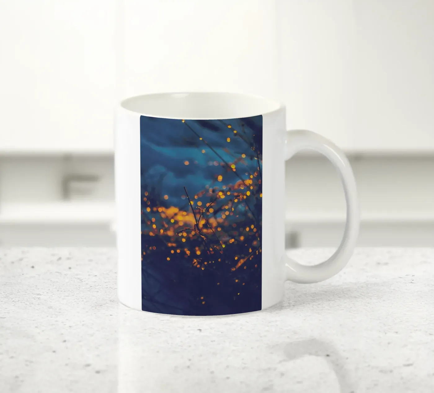 The Particles ceramic mug by Pale Grain