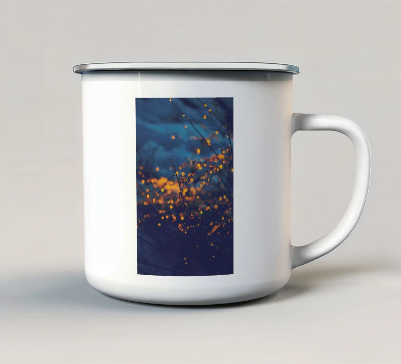 The Particles tazza in smalto da Pale Grain