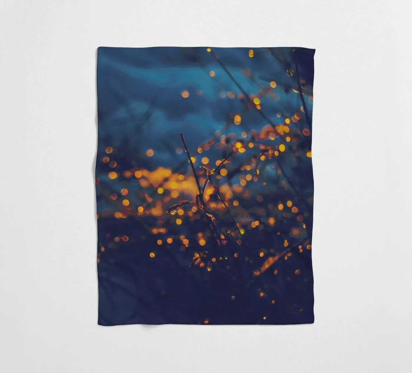 The Particles Fleecedecke von Pale Grain