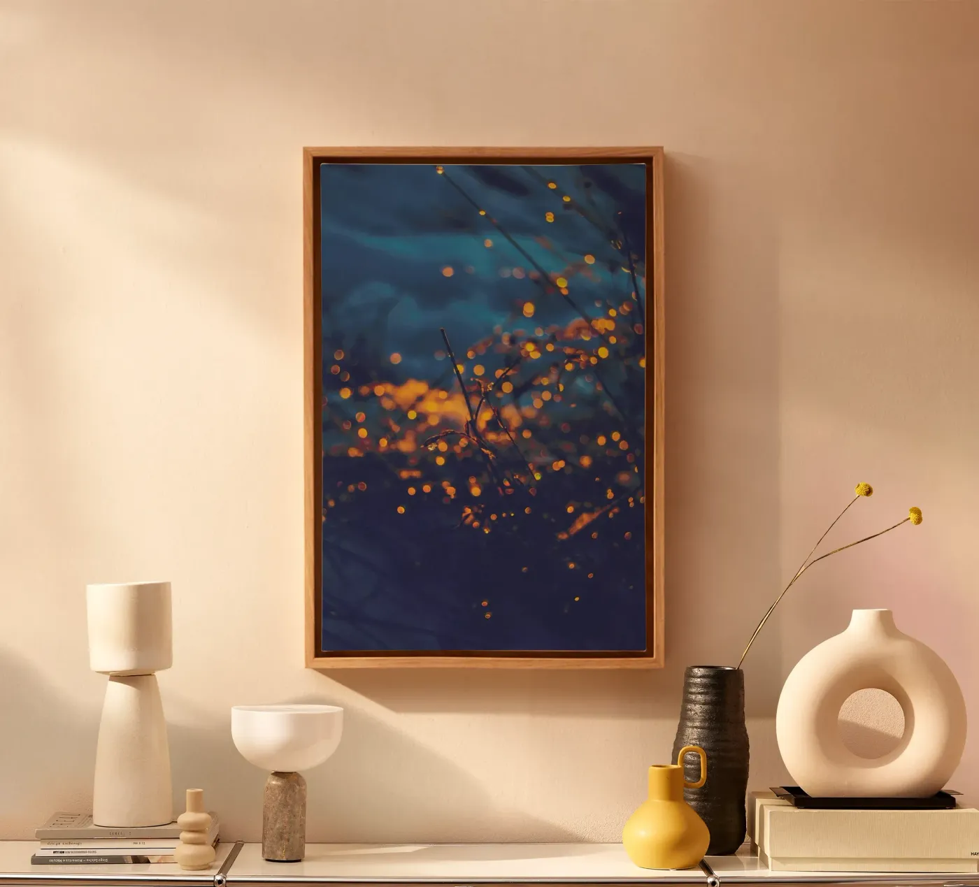 The Particles tela da Pale Grain