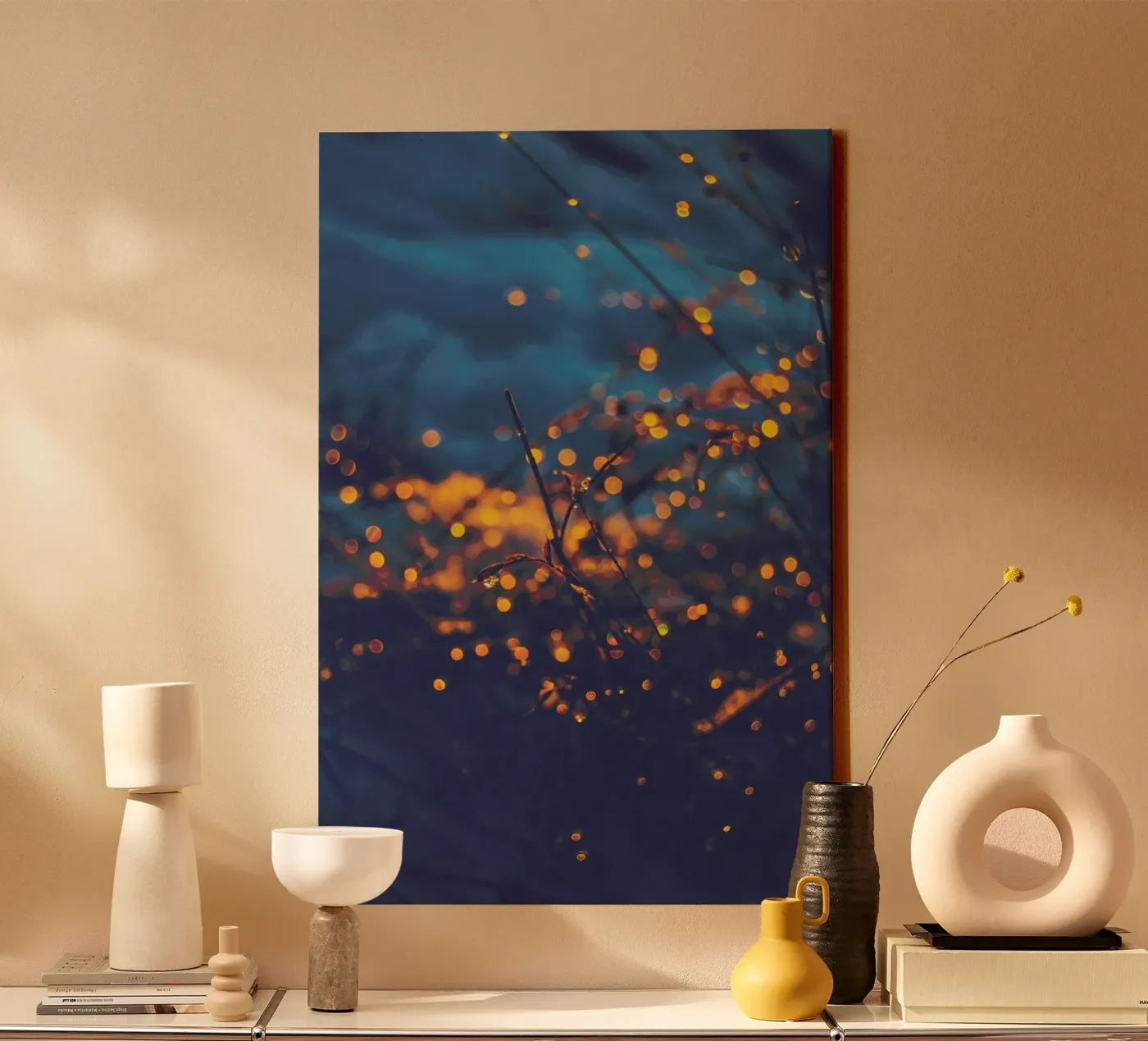 The Particles tela da Pale Grain