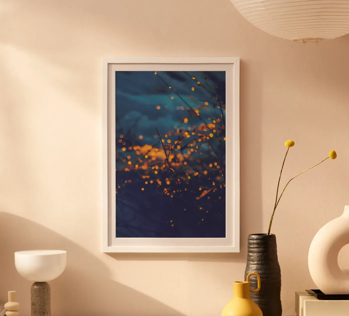 The Particles poster da Pale Grain