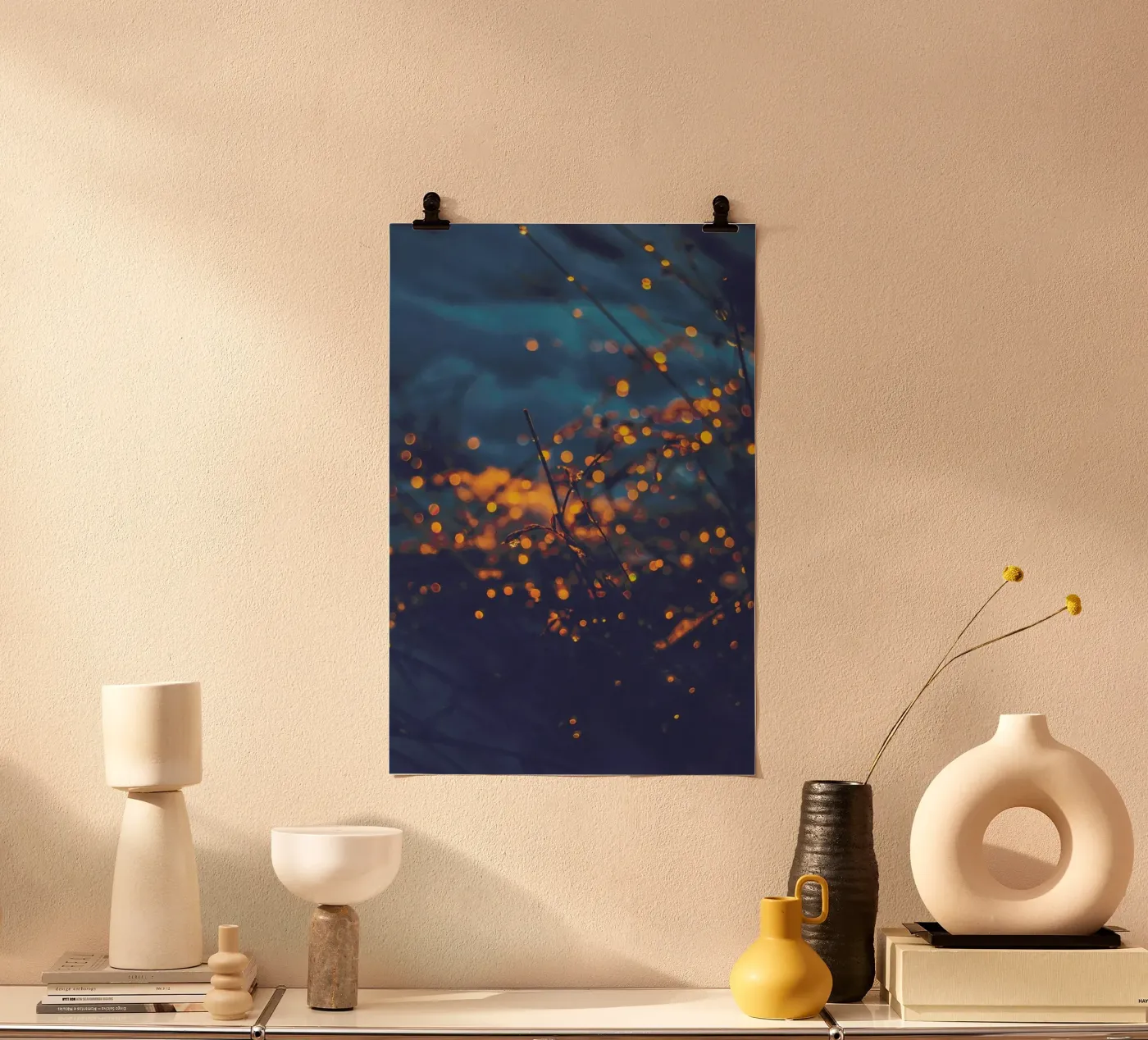 The Particles poster da Pale Grain
