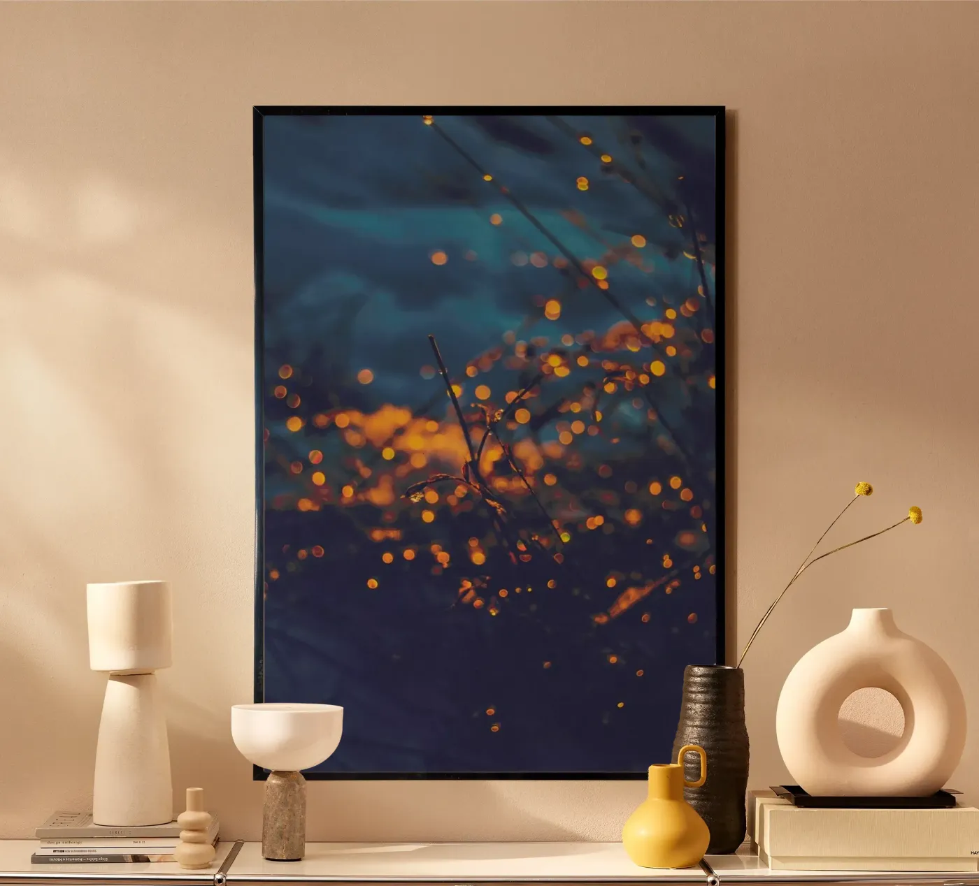 The Particles poster da Pale Grain