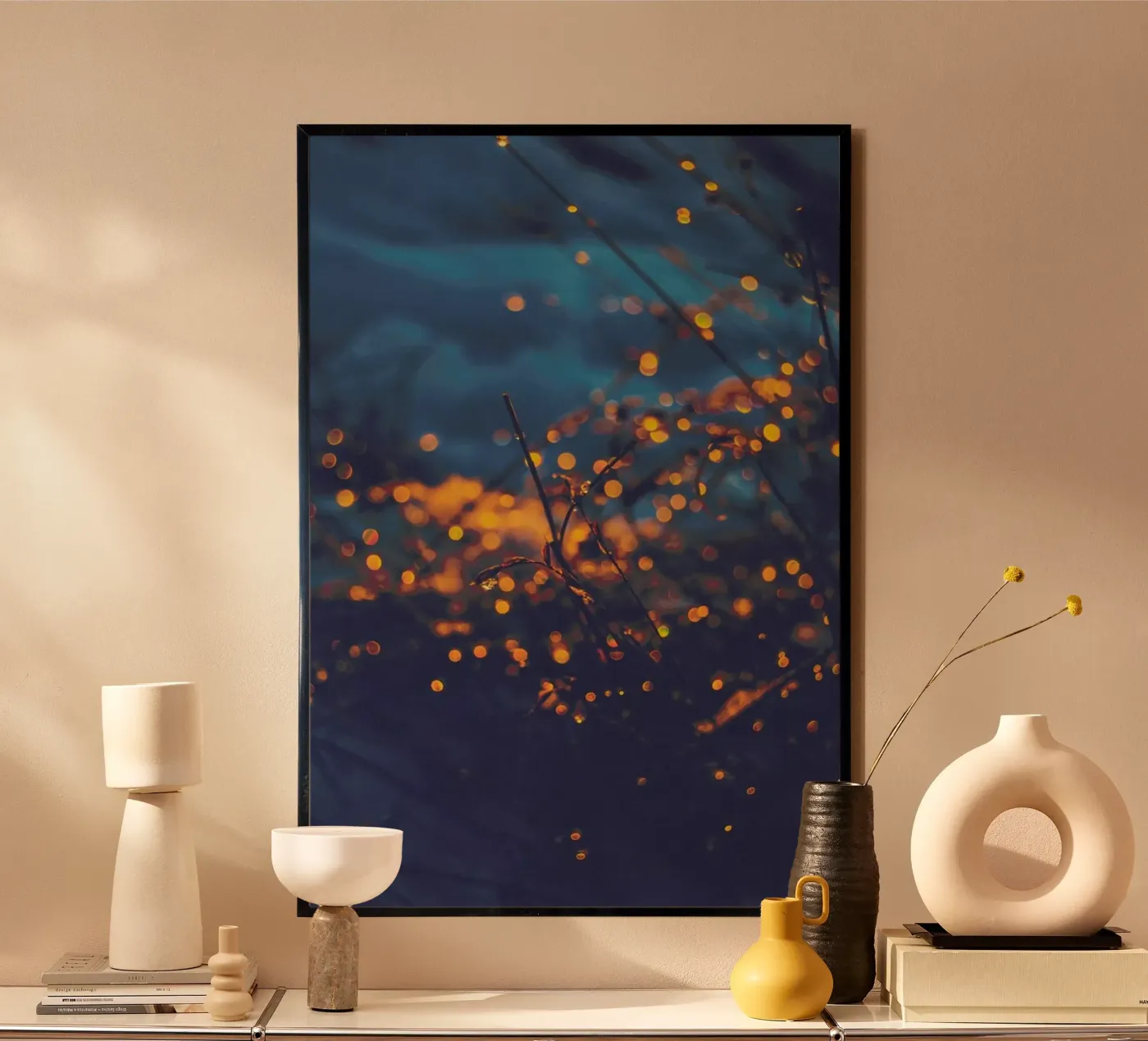 The Particles poster da Pale Grain