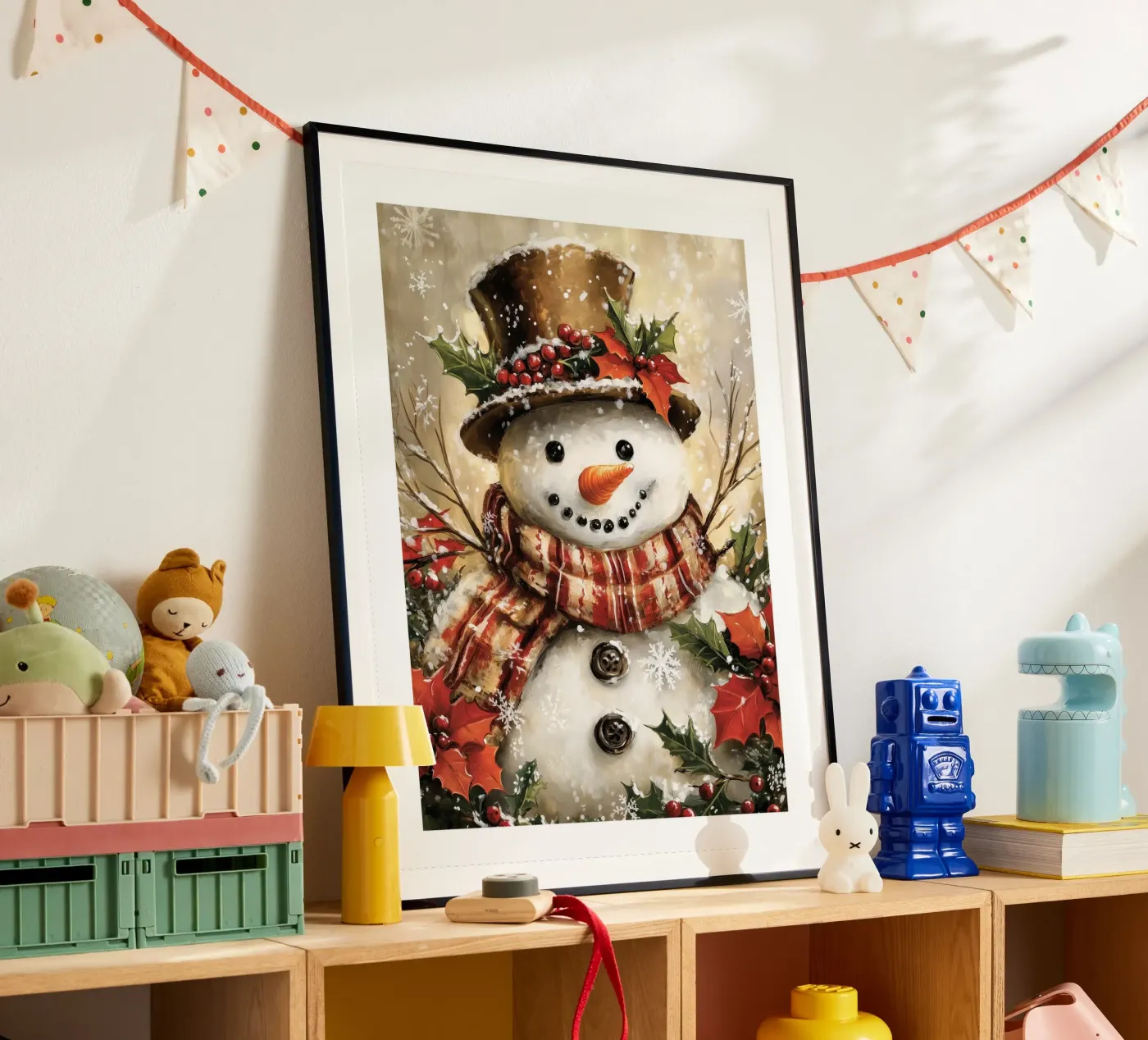 Snowman poster by DWA