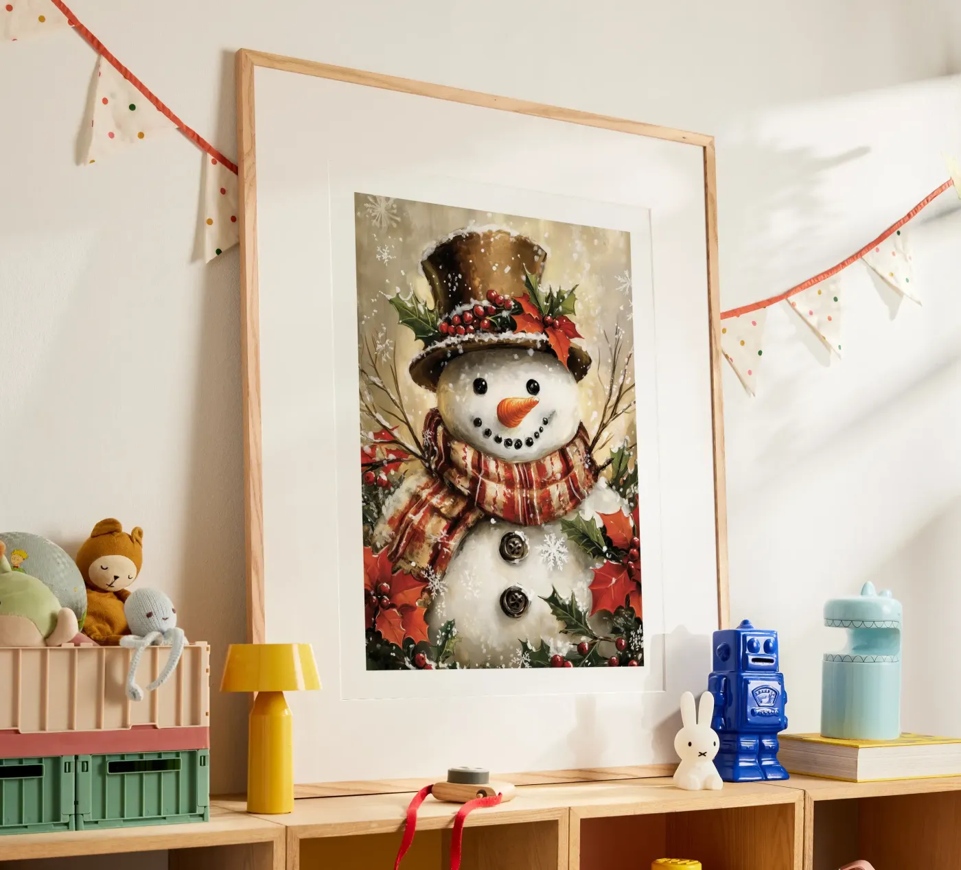 Snowman poster by DWA