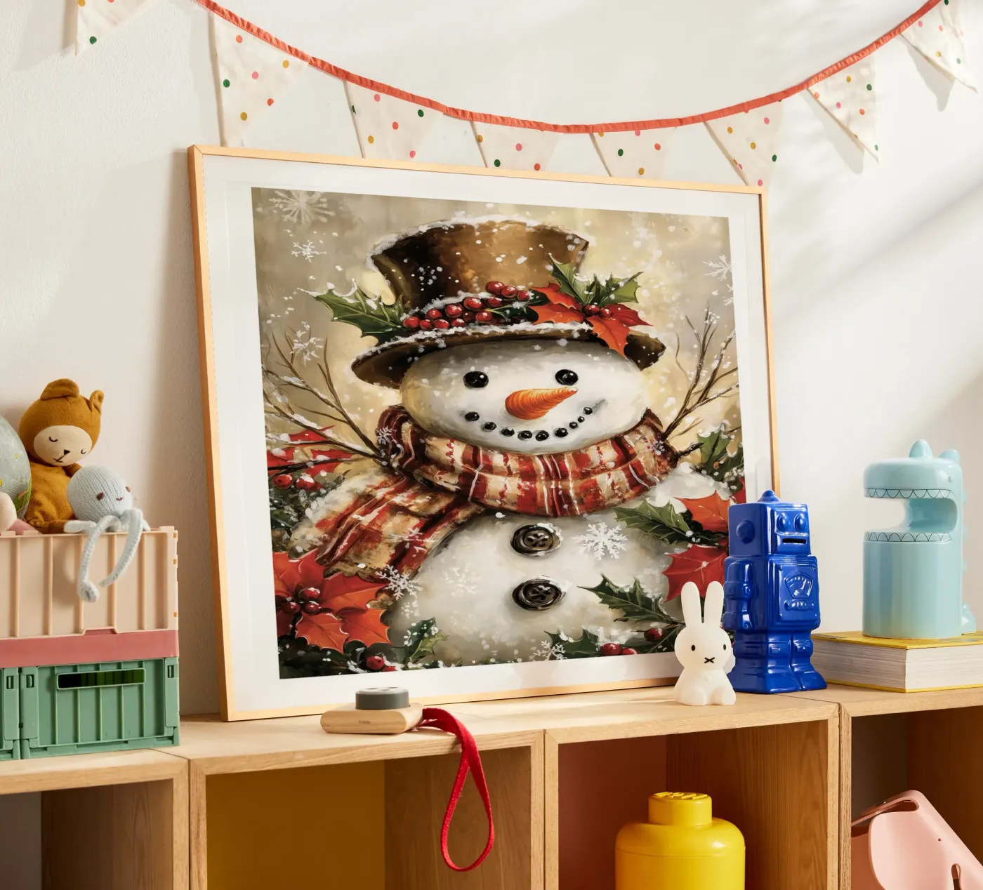Snowman poster by DWA
