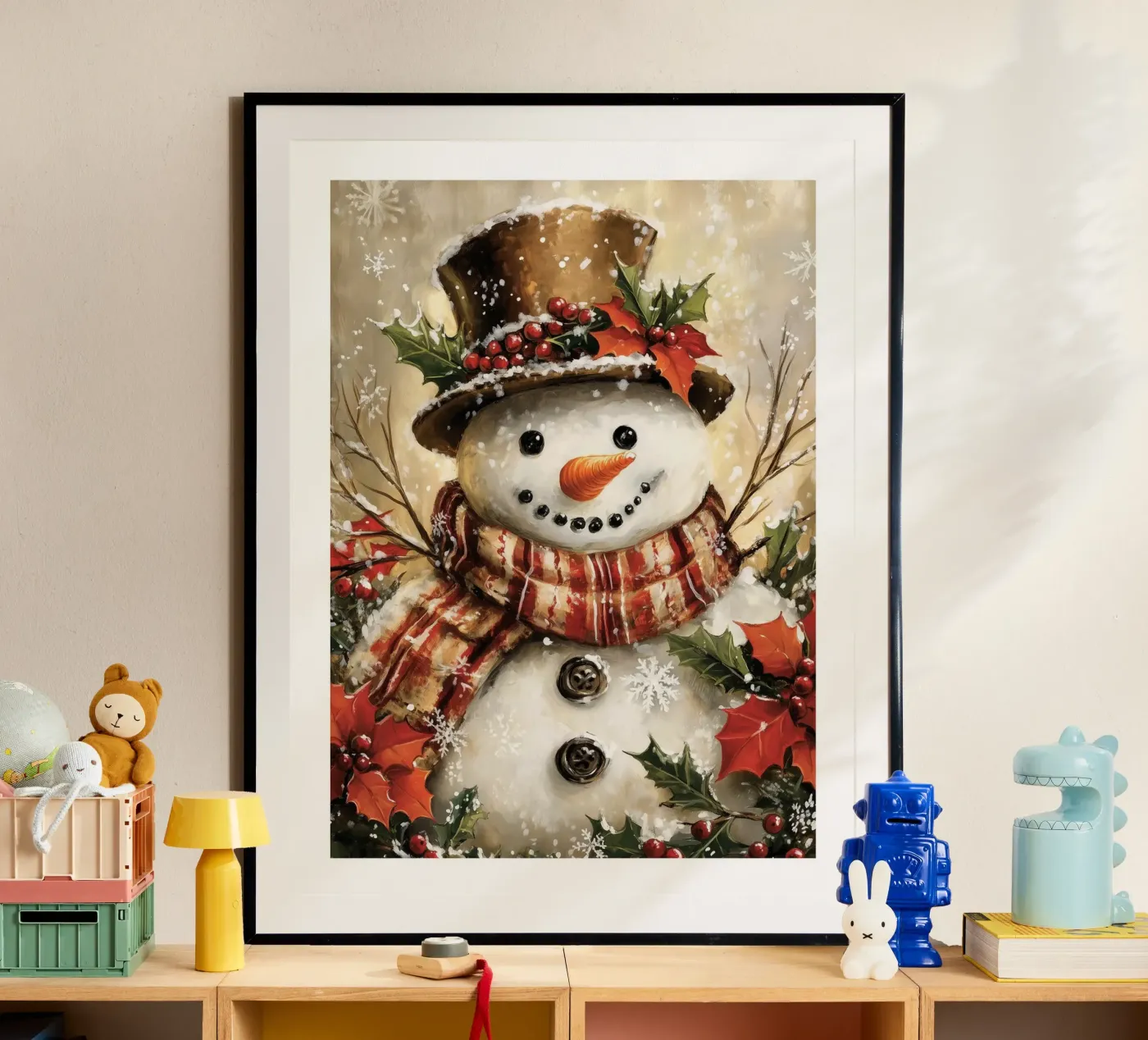 Snowman poster by DWA