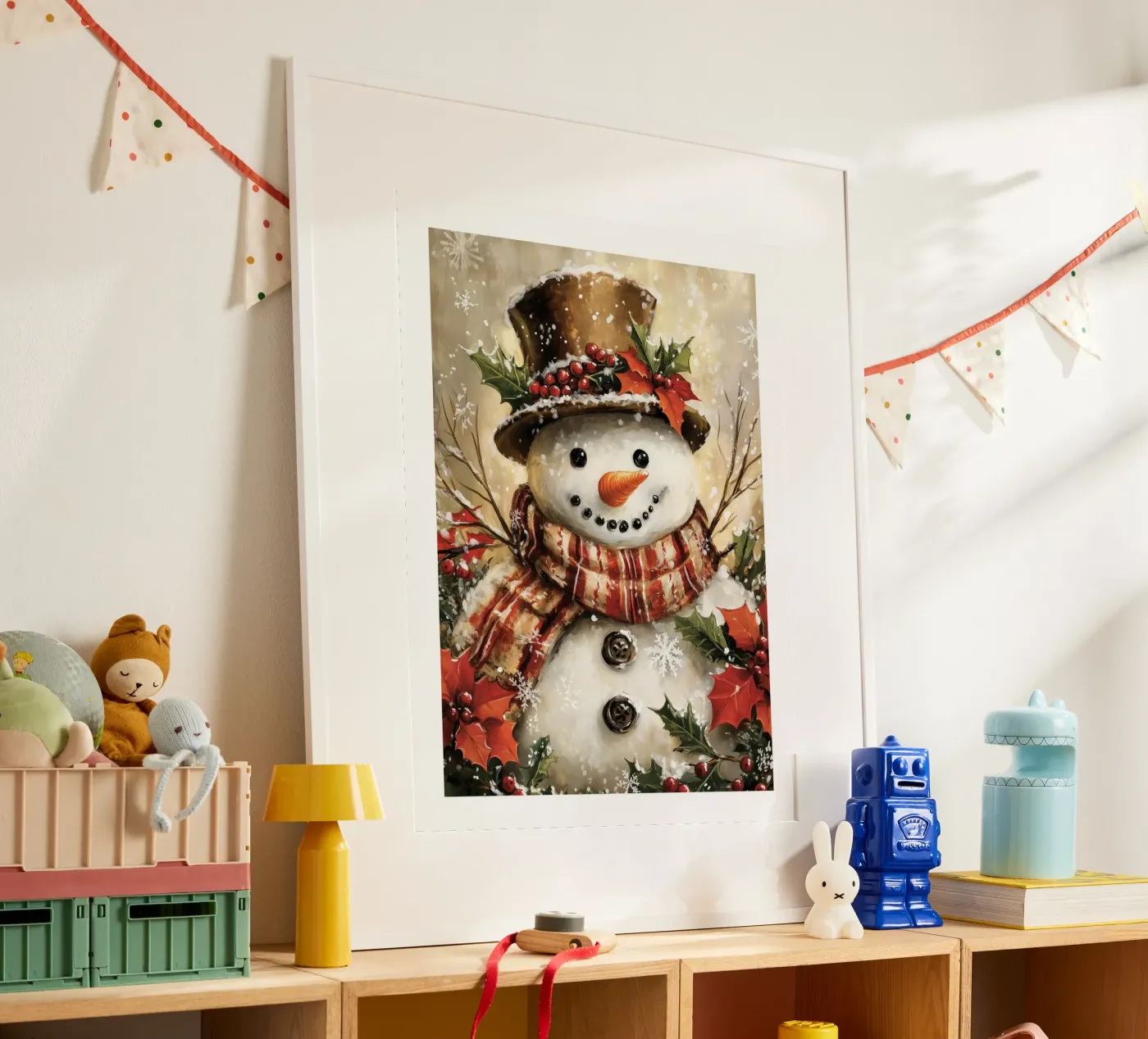 Snowman poster by DWA