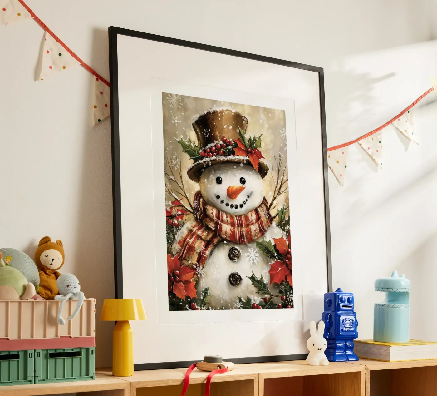 Snowman poster by DWA