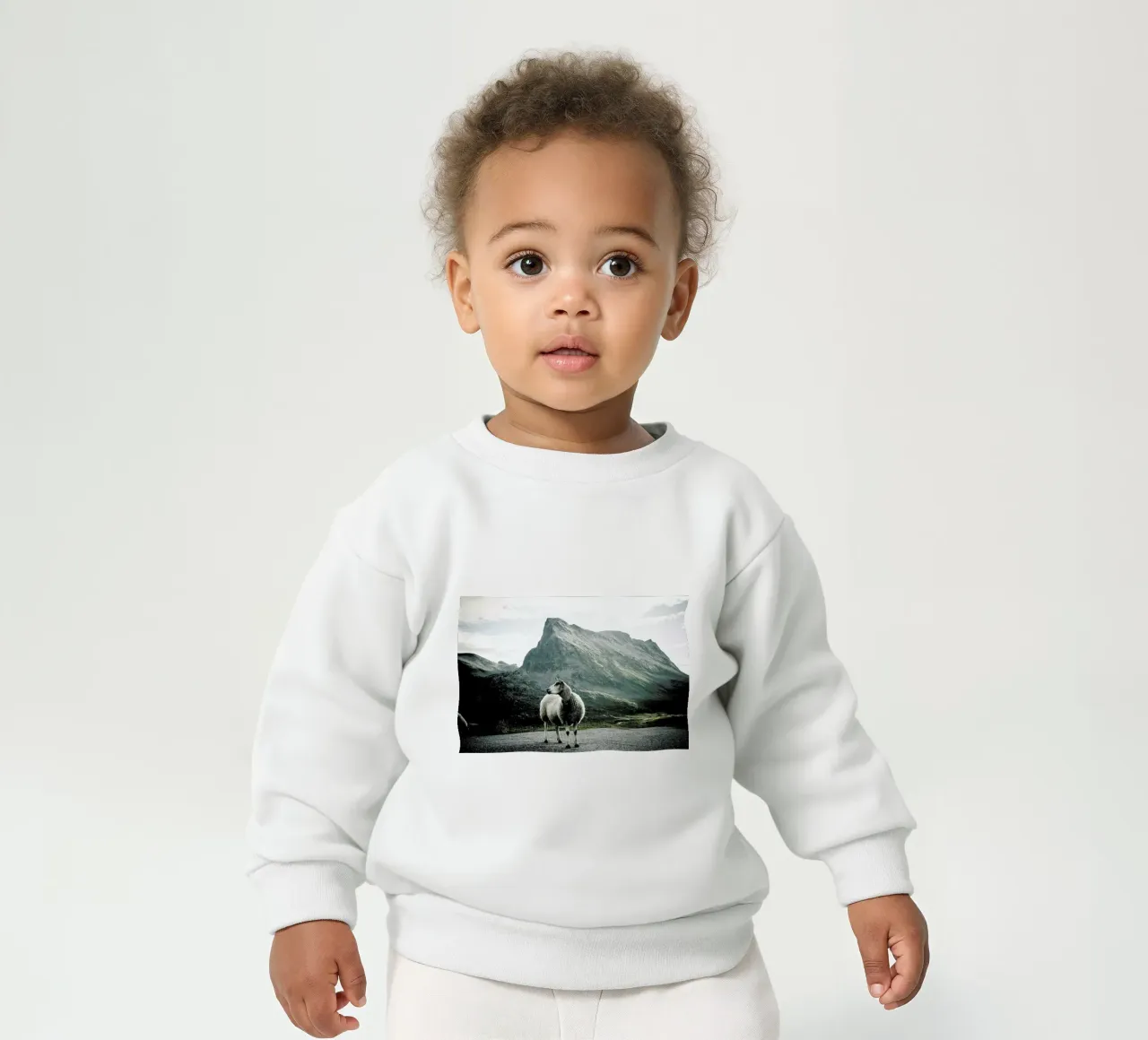 Sheep 1 felpa neonato da Chris Abatzis