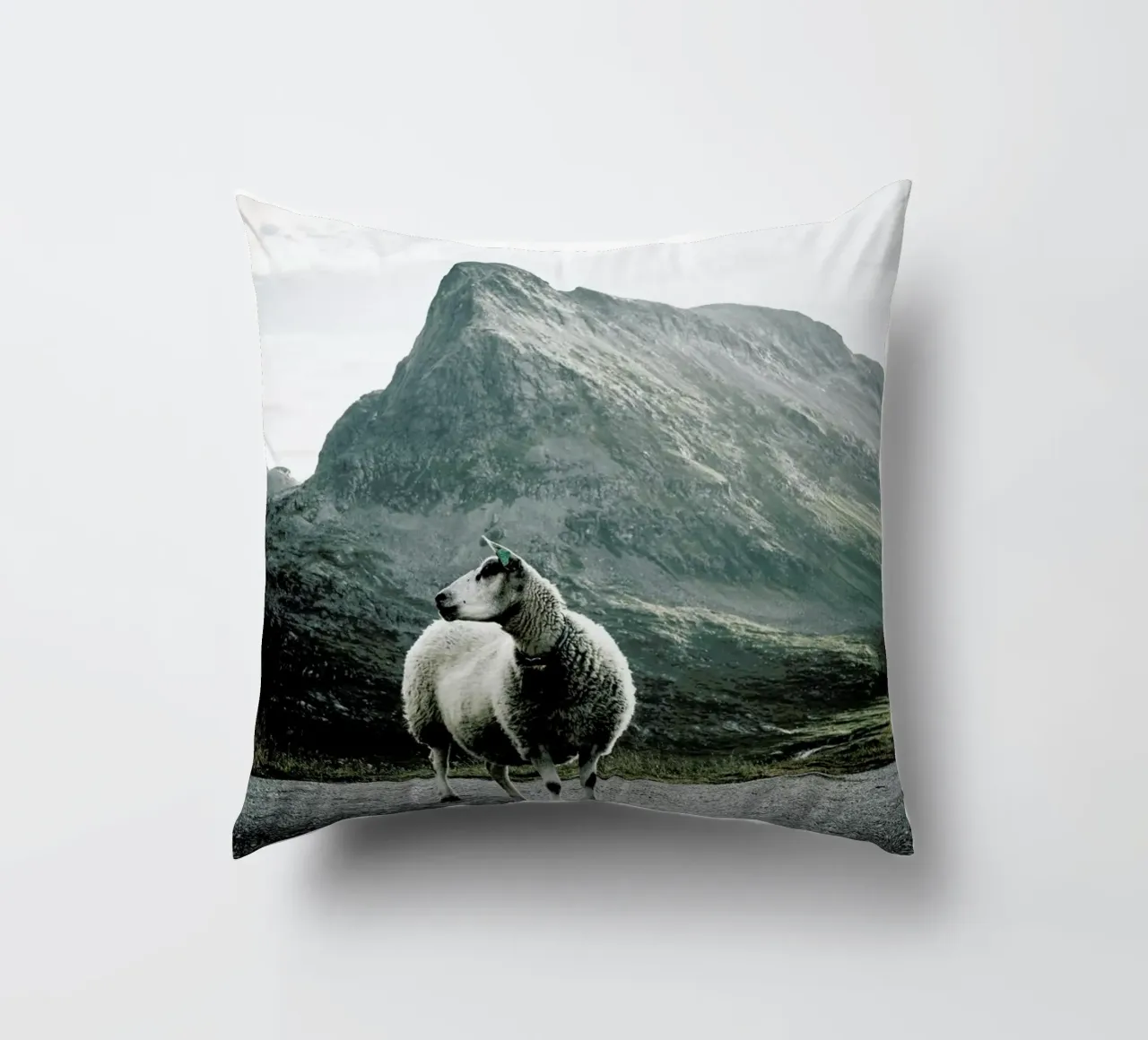 Sheep 1 cuscino da Chris Abatzis