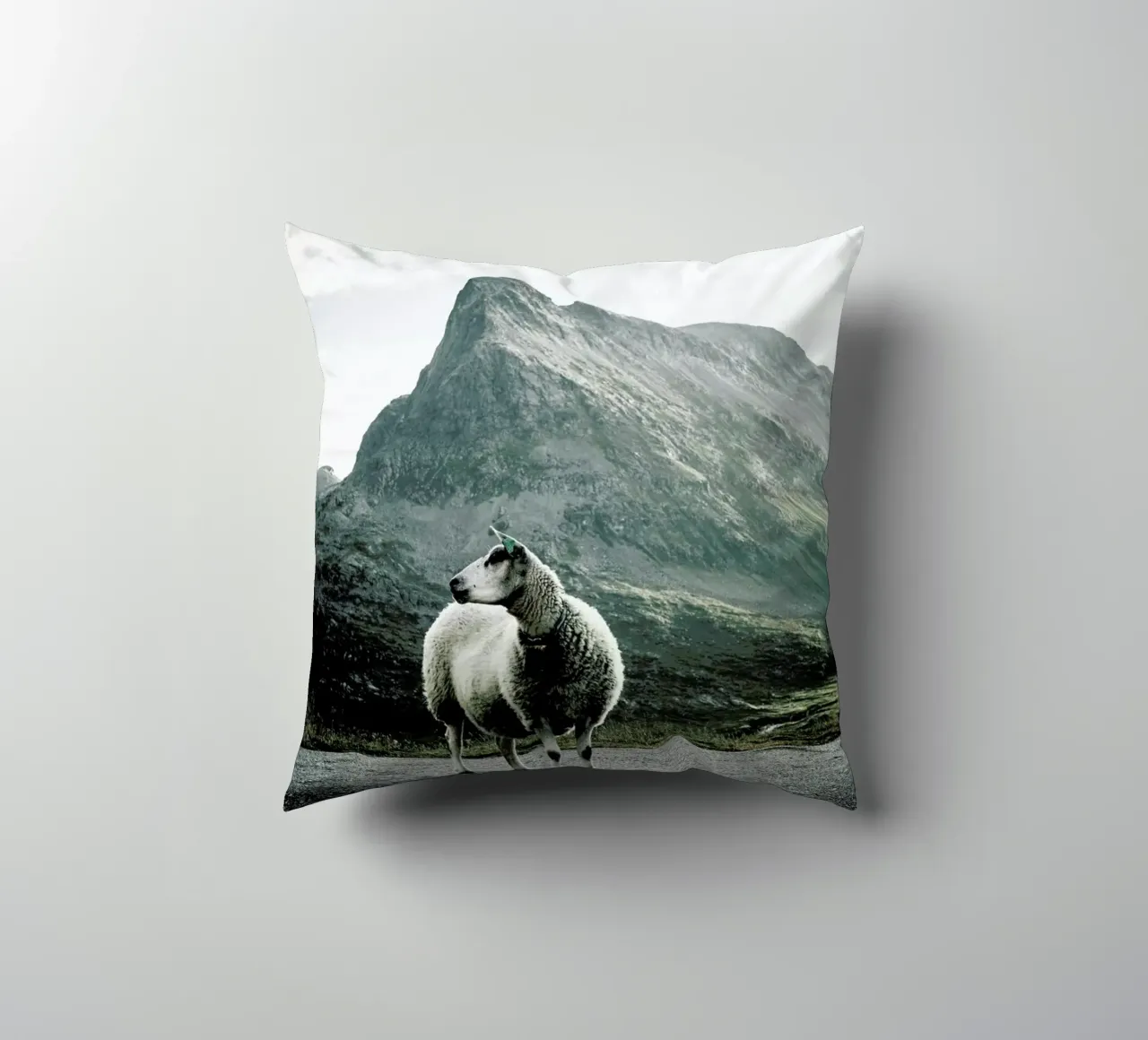 Sheep 1 cuscino da Chris Abatzis