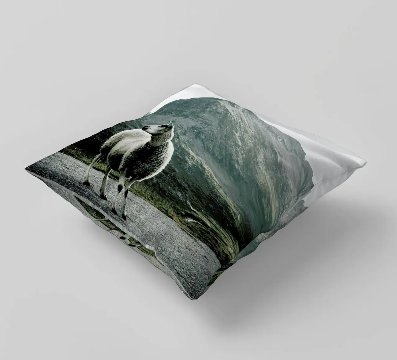 Sheep 1 cuscino da Chris Abatzis