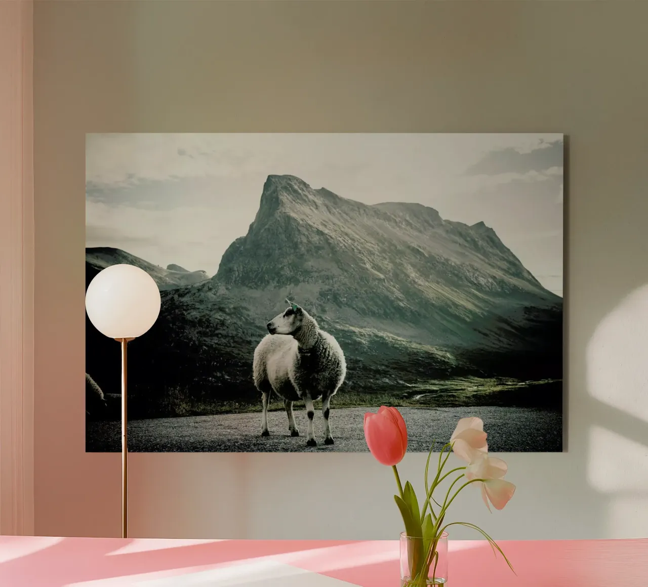 Sheep 1 alluminio dibond da Chris Abatzis