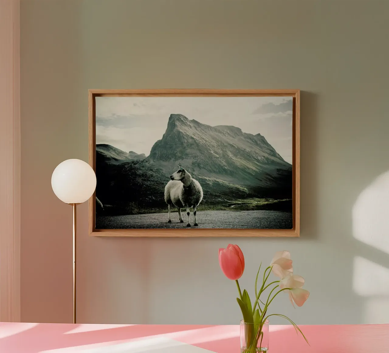 Sheep 1 tela da Chris Abatzis