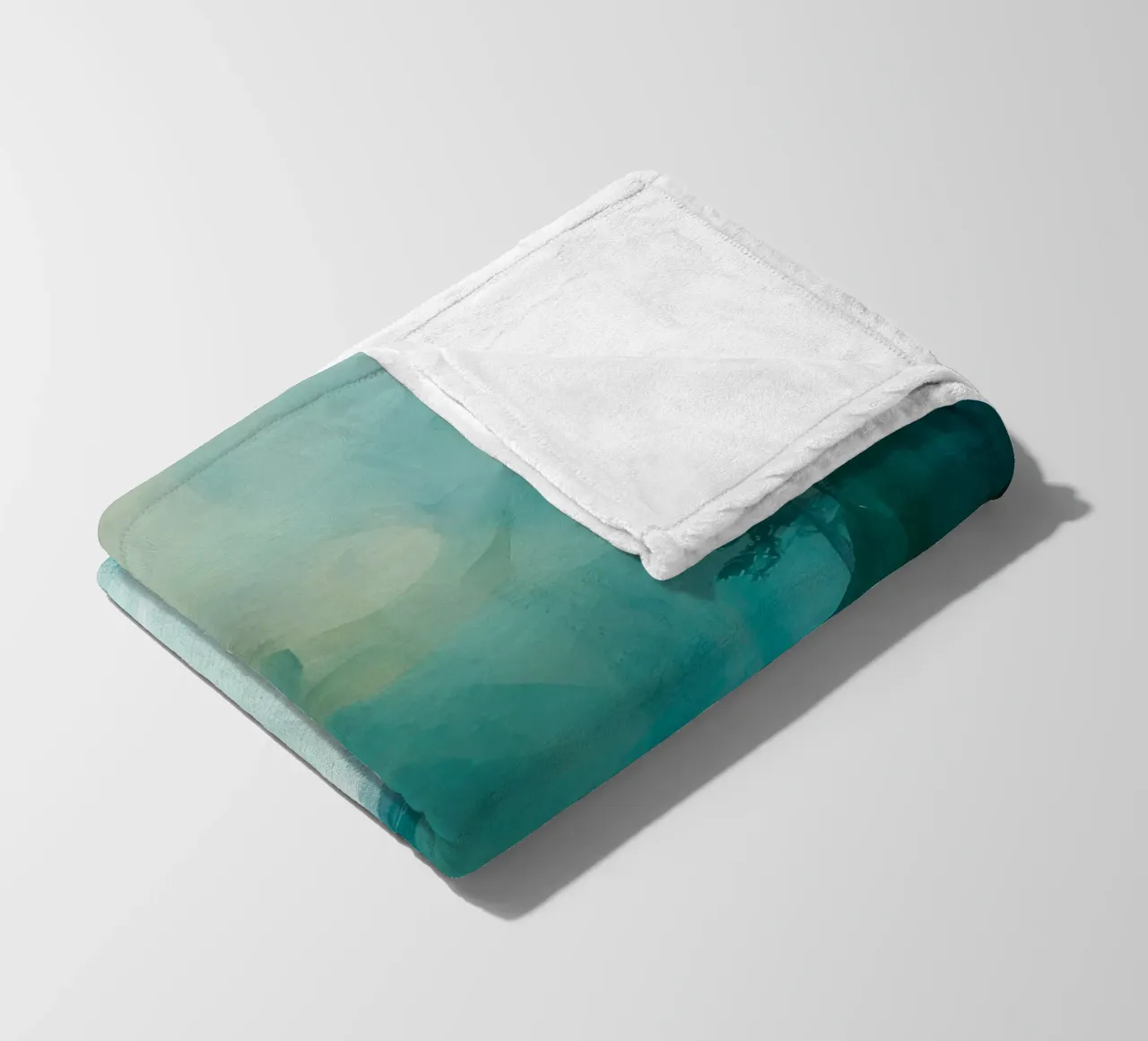 Fiume tra le montagne coperta in pile da LaylaOzHome