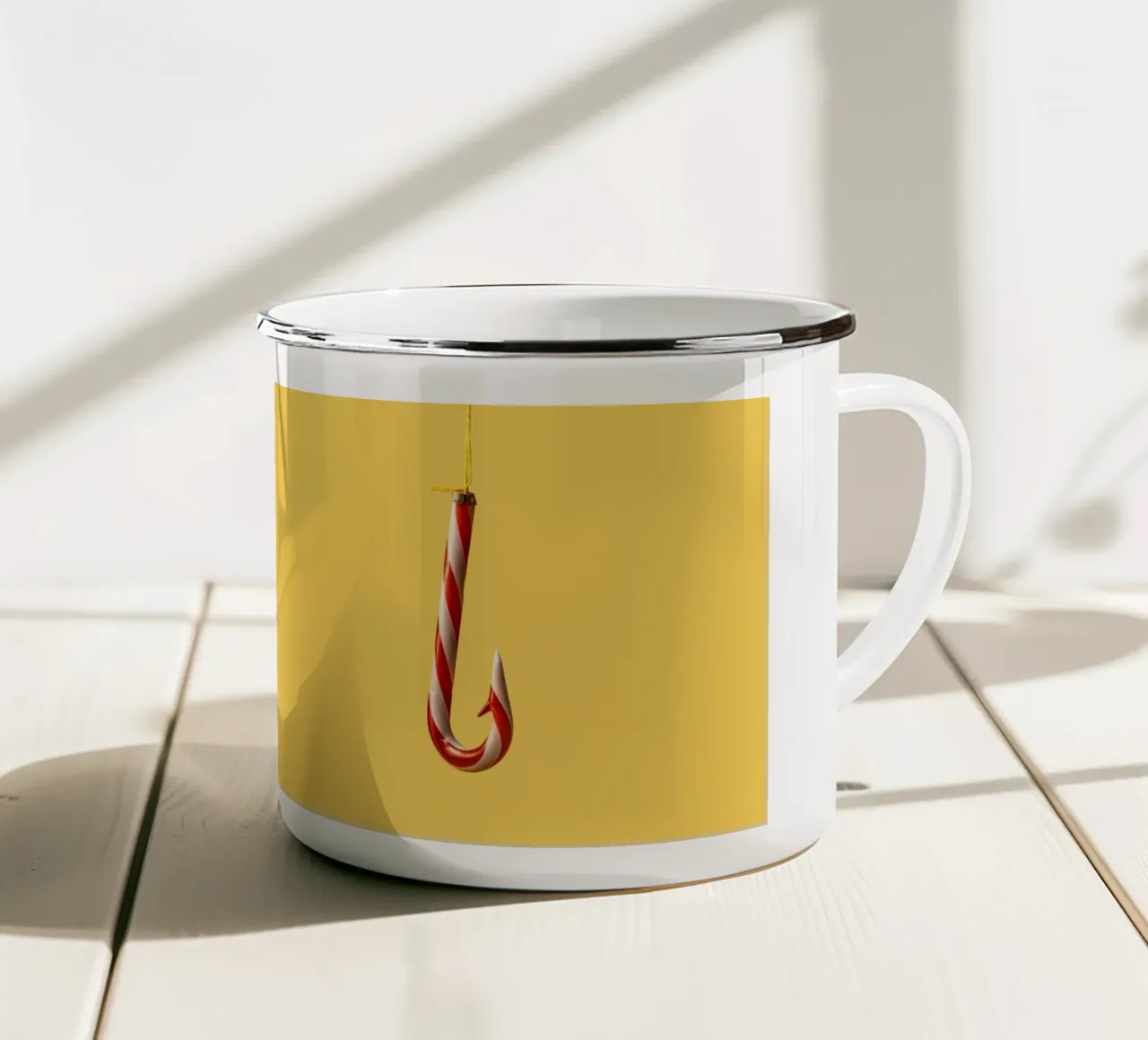 Gancio di Natale tazza in smalto da 360brain
