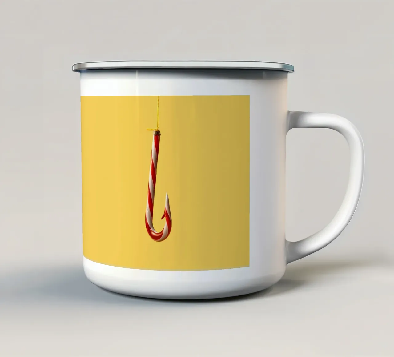 Gancio di Natale tazza in smalto da 360brain
