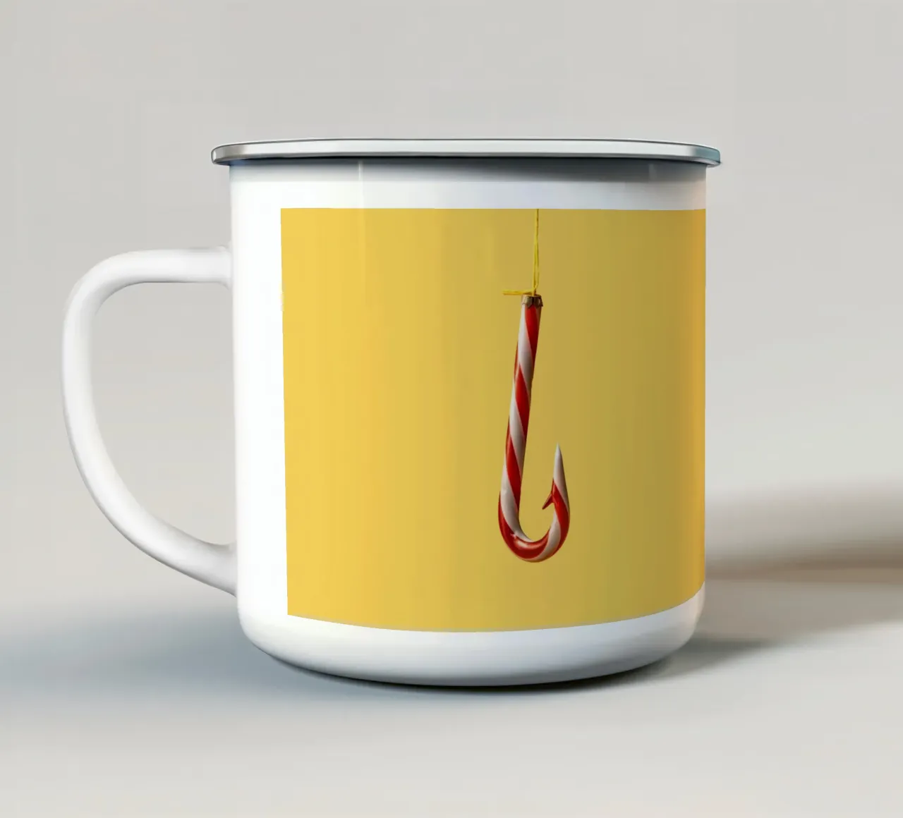 Gancio di Natale tazza in smalto da 360brain