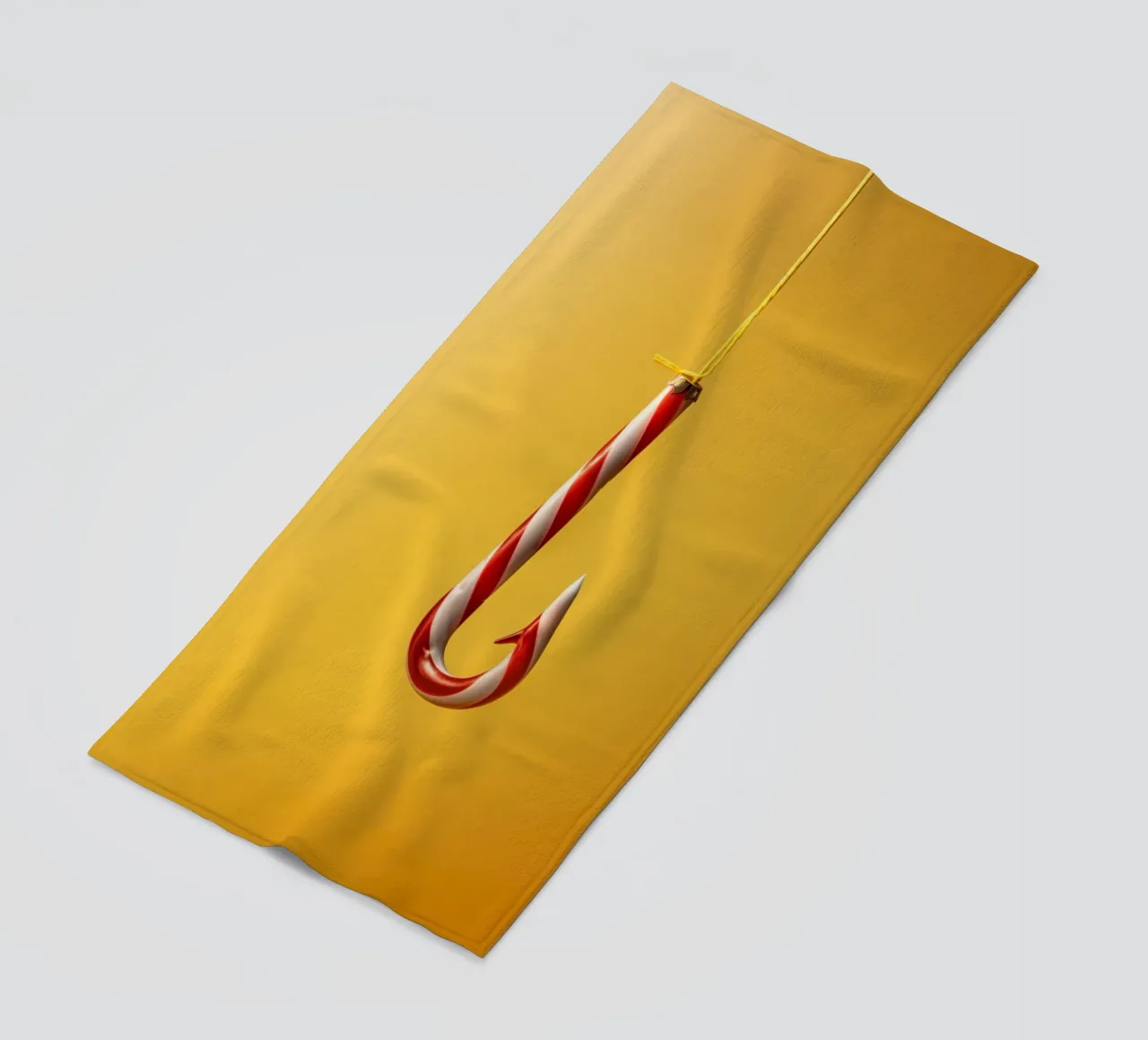 Christmass hook beach towel by 360brain