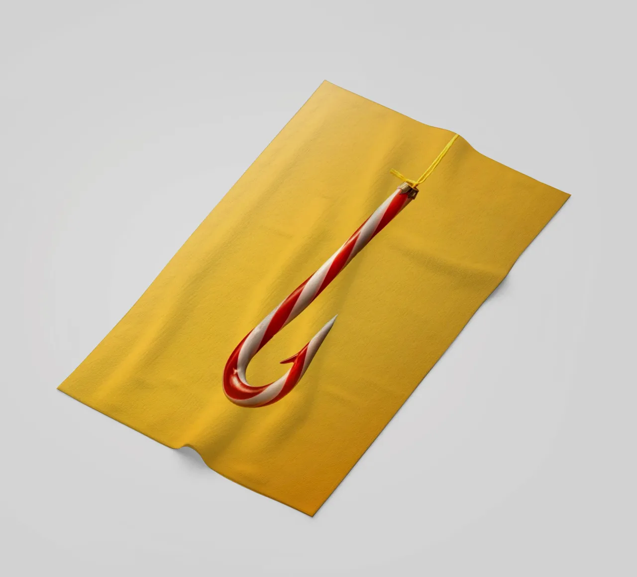 Christmass hook beach towel by 360brain