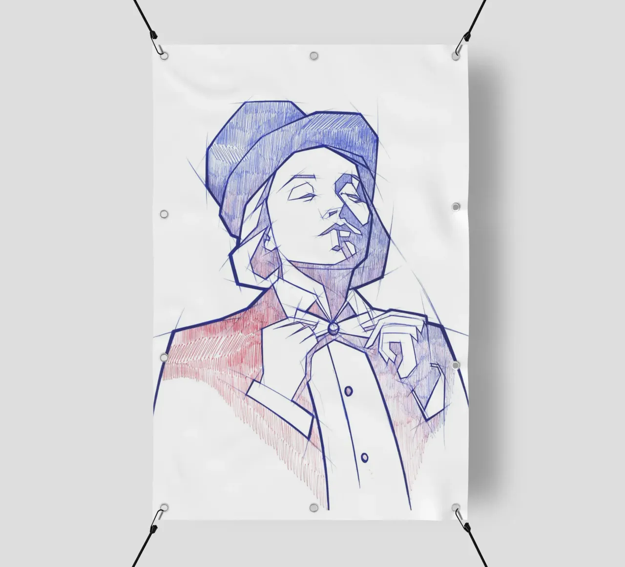 Marlene telo in pvc da Johannes Siemensmeyer