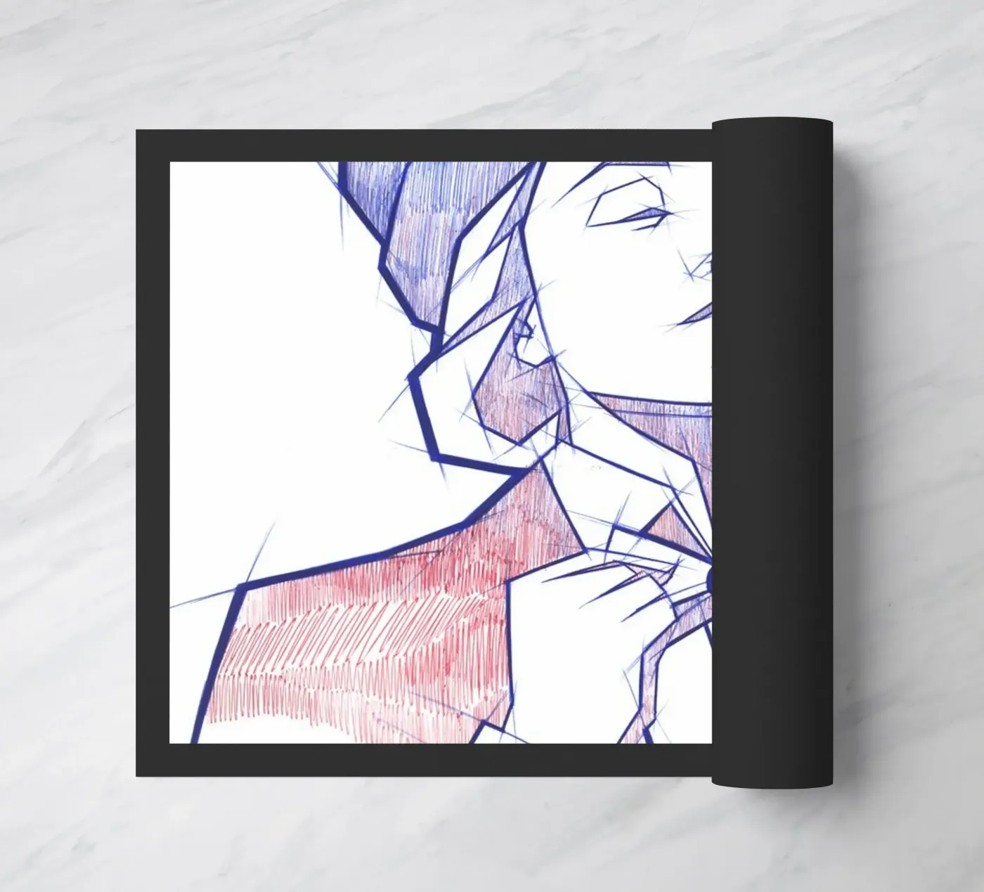 Marlene Fußmatte von Johannes Siemensmeyer