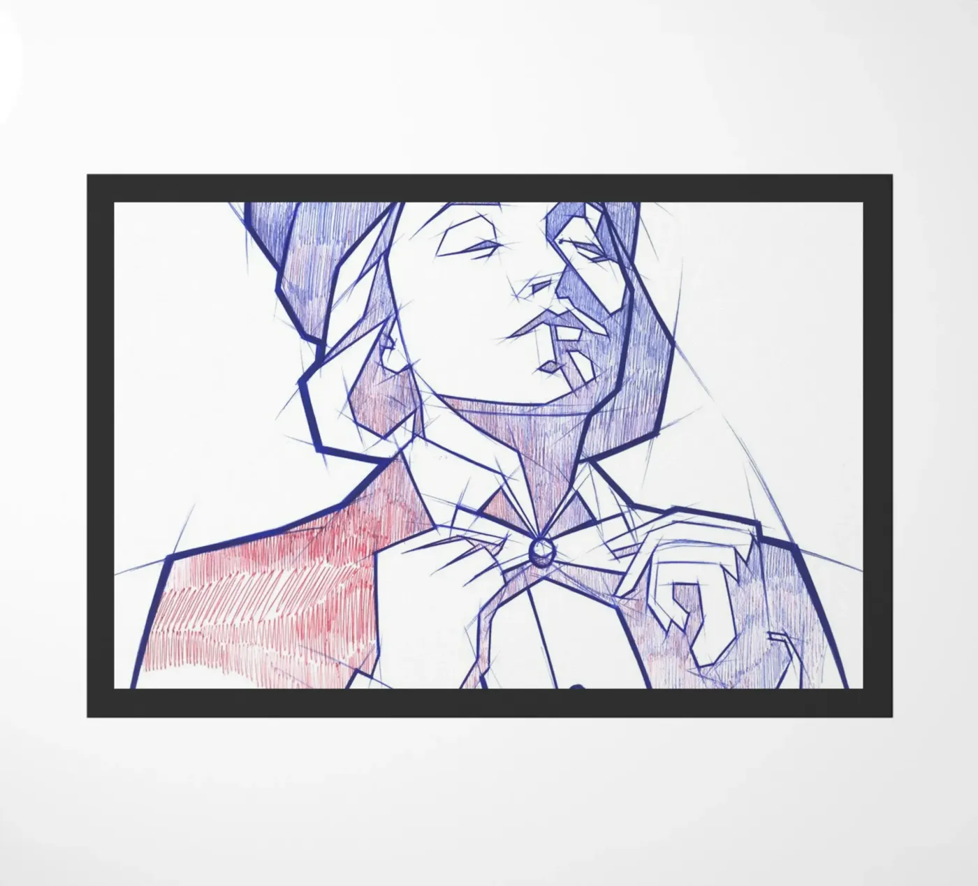 Marlene Fußmatte von Johannes Siemensmeyer