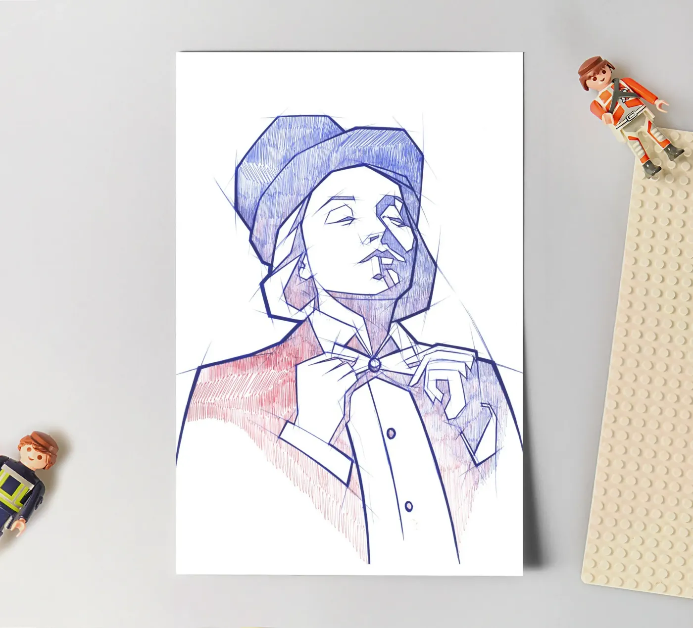 Marlene stickervel van Johannes Siemensmeyer