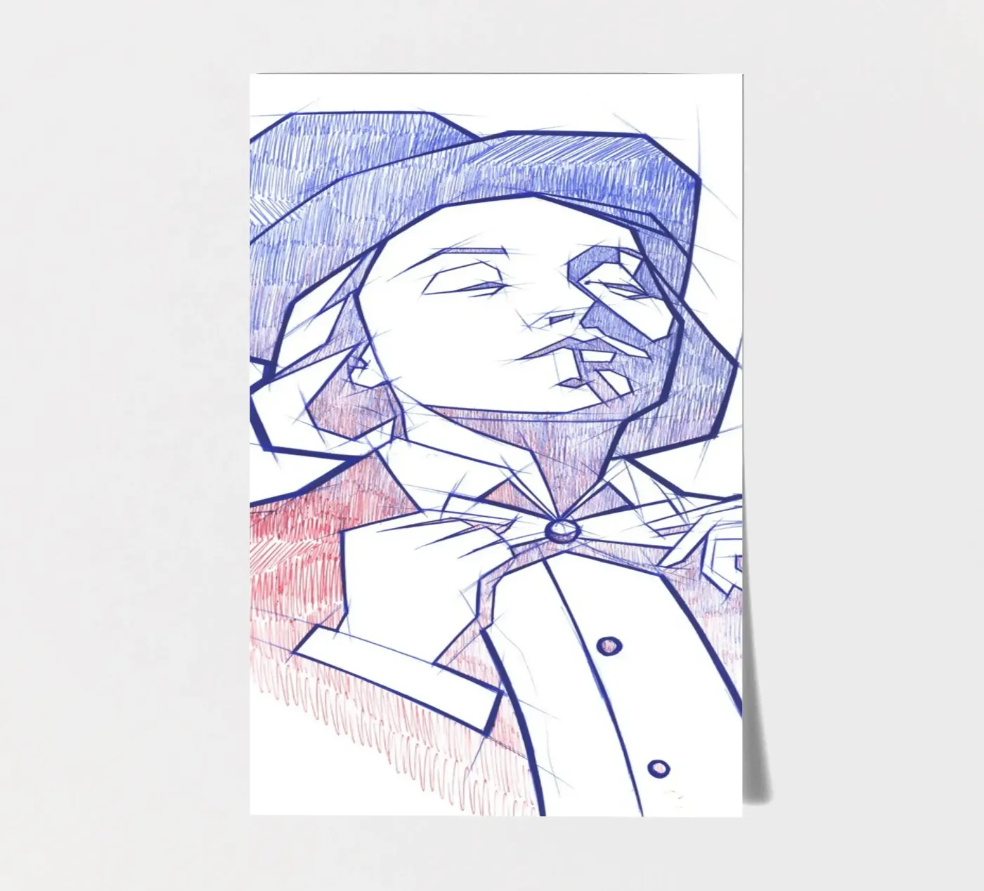 Marlene stickervel van Johannes Siemensmeyer