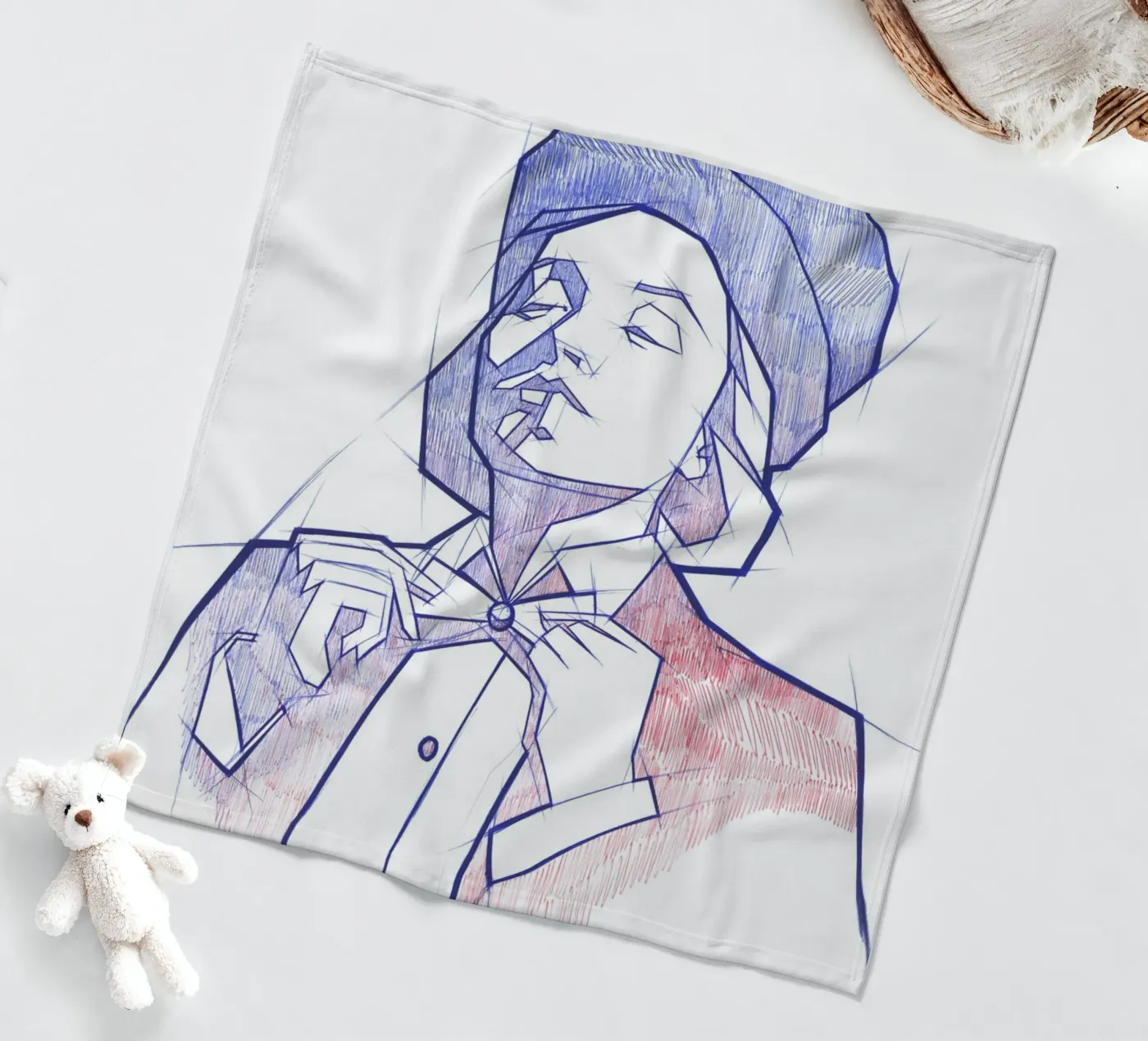 Marlene coperta in pile da Johannes Siemensmeyer