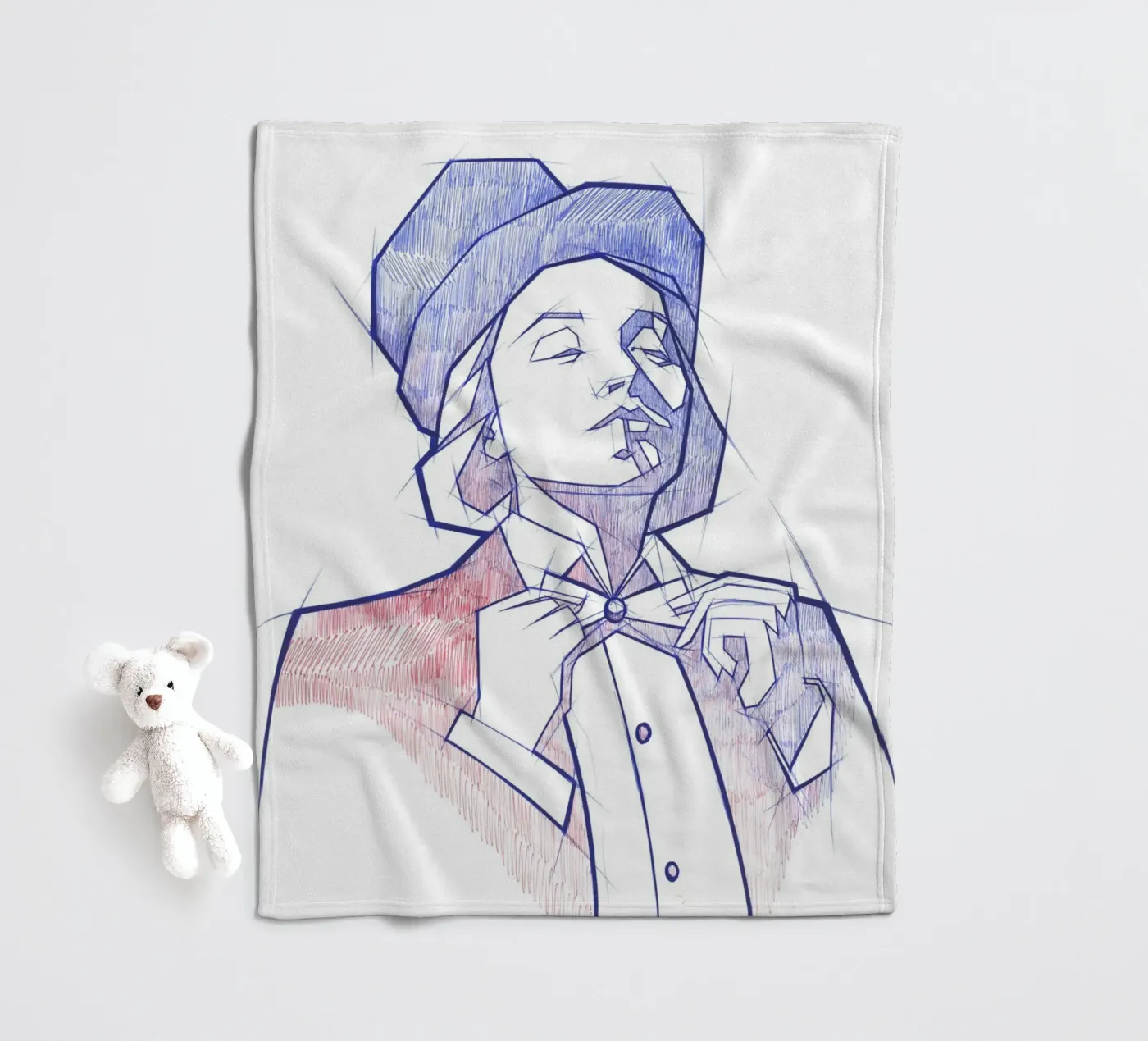 Marlene coperta in pile da Johannes Siemensmeyer