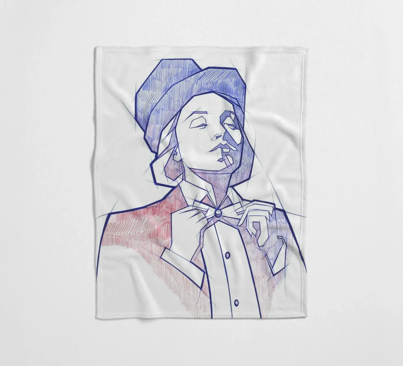 Marlene coperta in pile da Johannes Siemensmeyer